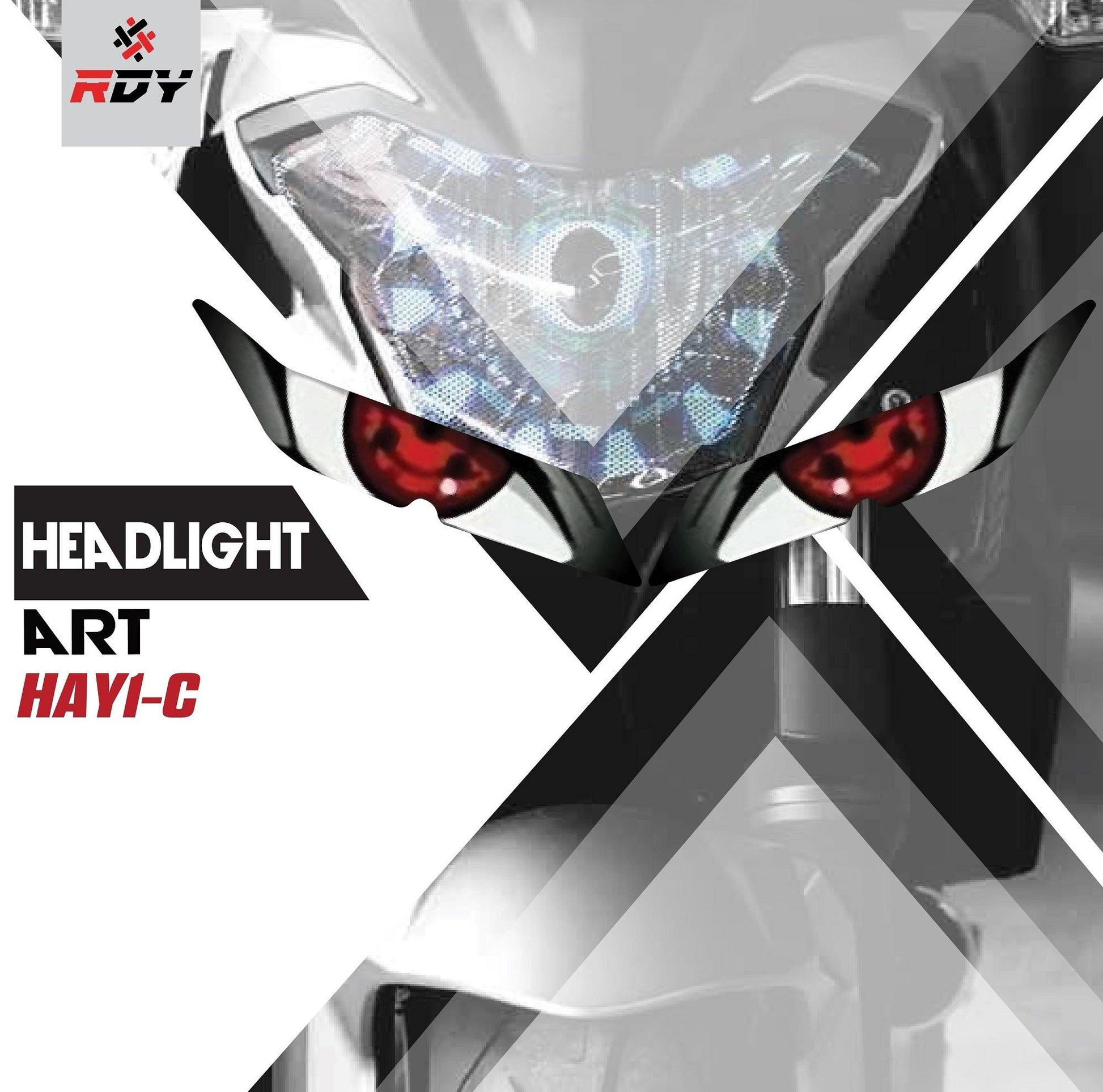 RDY Headlight Art fits for Yamaha R15 ('19) - Durian Bikers