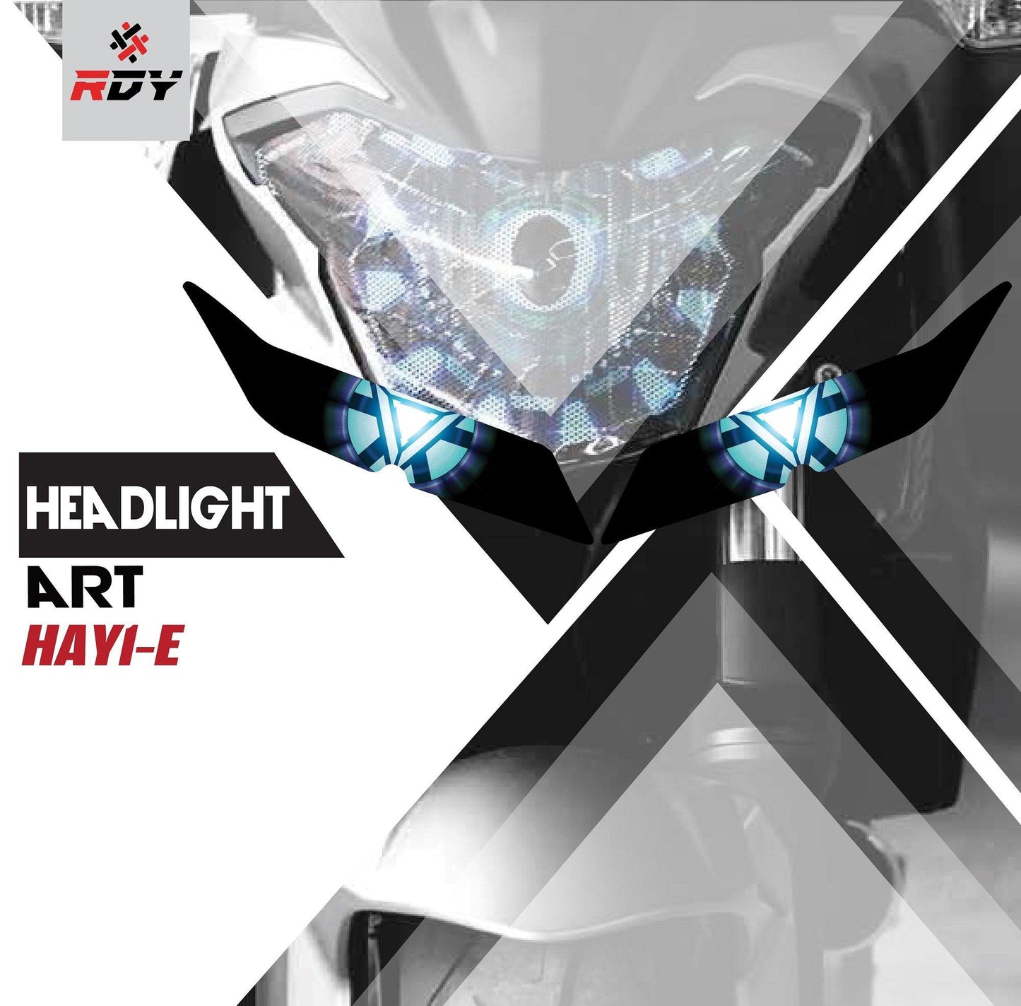 RDY Headlight Art fits for Yamaha R15 ('19) - Durian Bikers