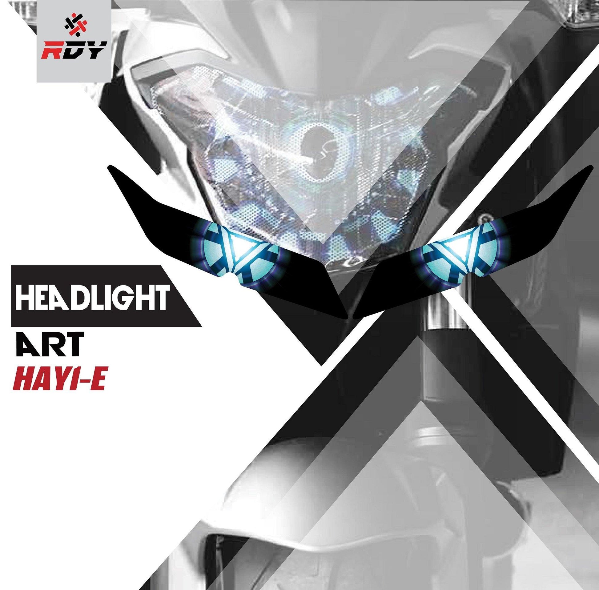 RDY Headlight Art fits for Yamaha R15 ('19) - Durian Bikers