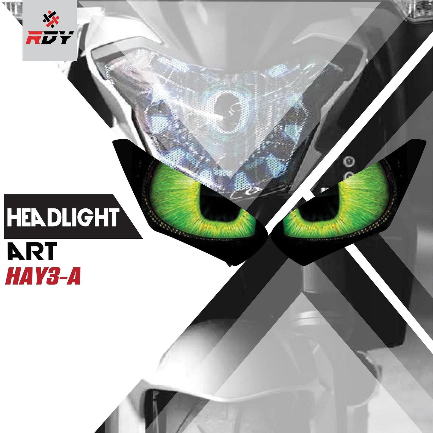 RDY Headlight Art fits for Yamaha XMAX - Durian Bikers