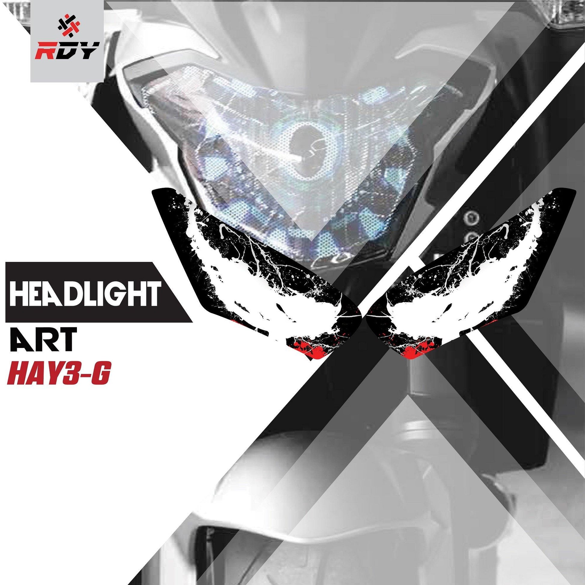 RDY Headlight Art fits for Yamaha XMAX - Durian Bikers