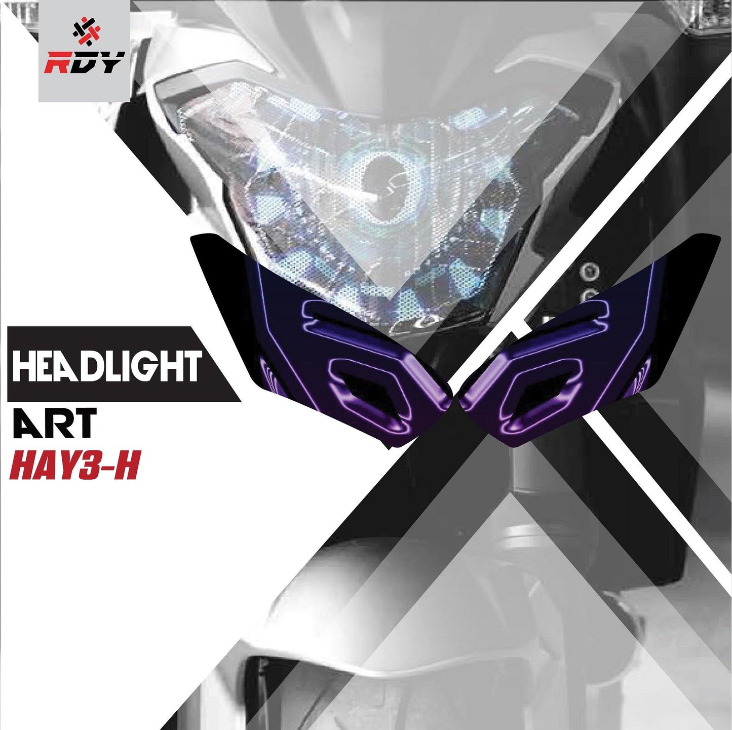 RDY Headlight Art fits for Yamaha XMAX - Durian Bikers