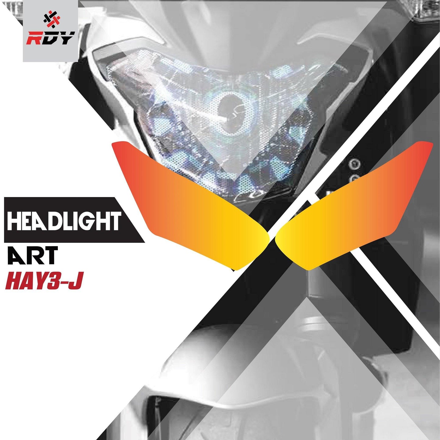 RDY Headlight Art fits for Yamaha XMAX - Durian Bikers