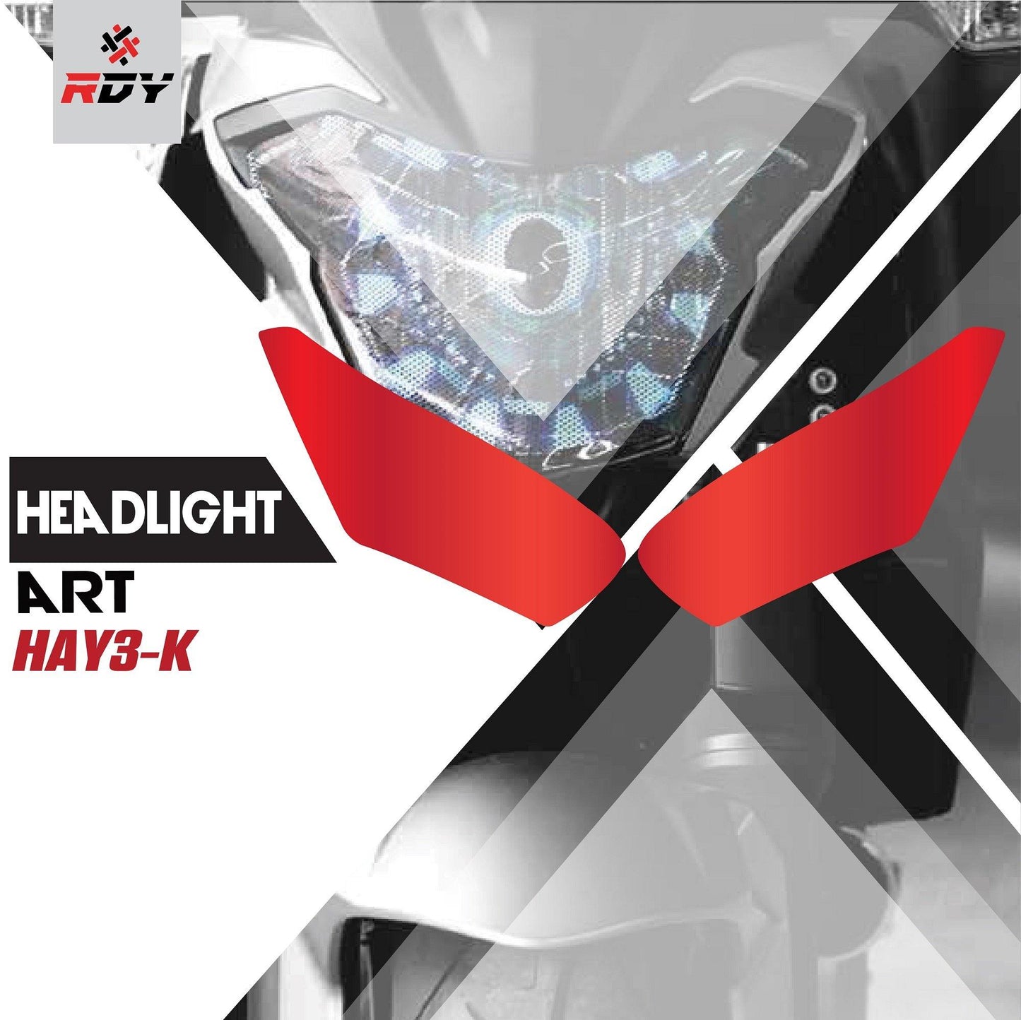 RDY Headlight Art fits for Yamaha XMAX - Durian Bikers