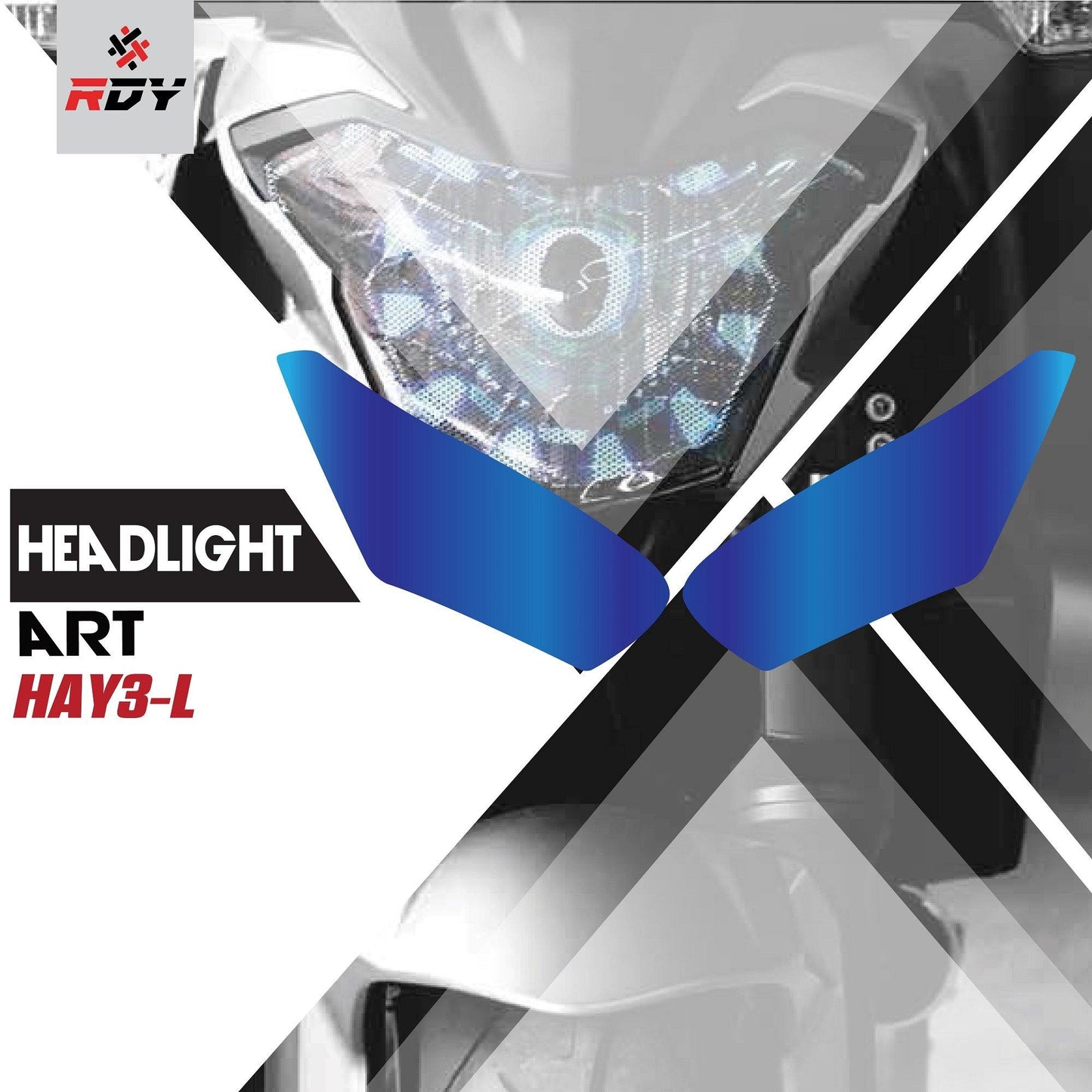 RDY Headlight Art fits for Yamaha XMAX - Durian Bikers