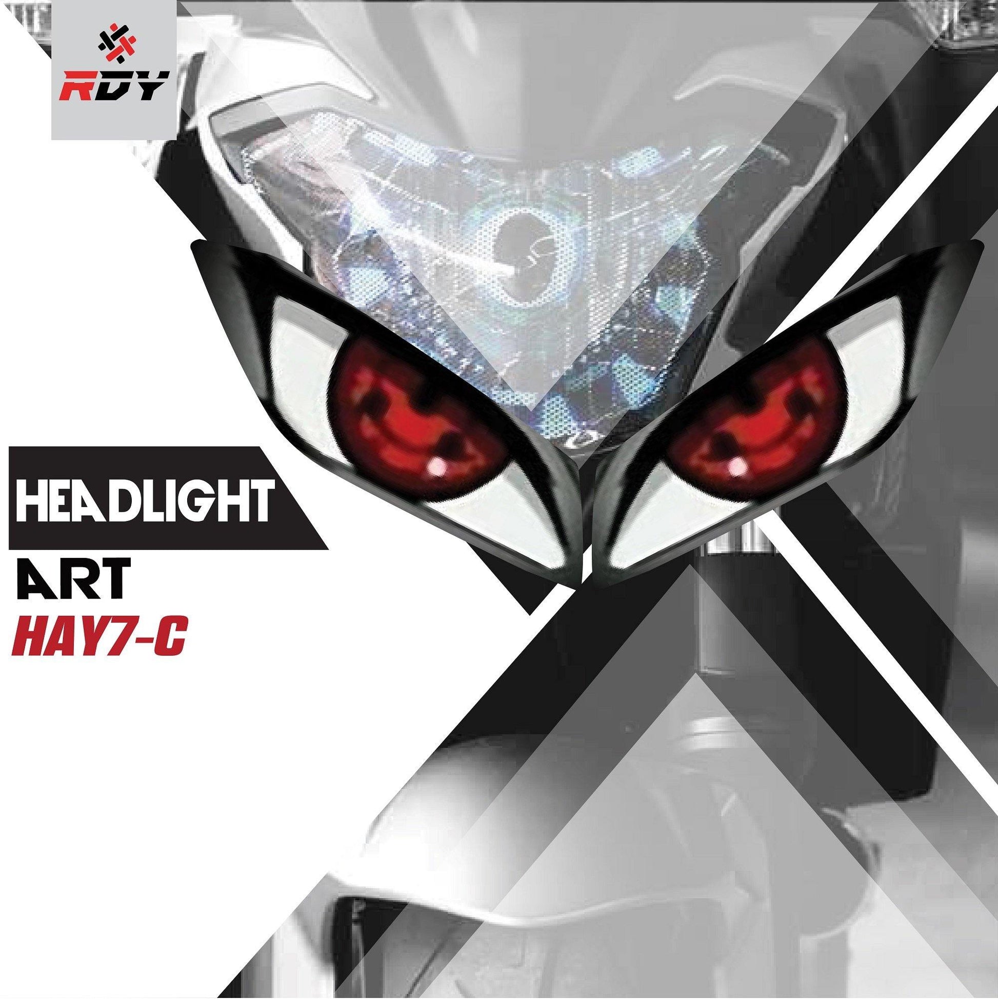 RDY Headlight Art fits for Yamaha MT09 New - Durian Bikers
