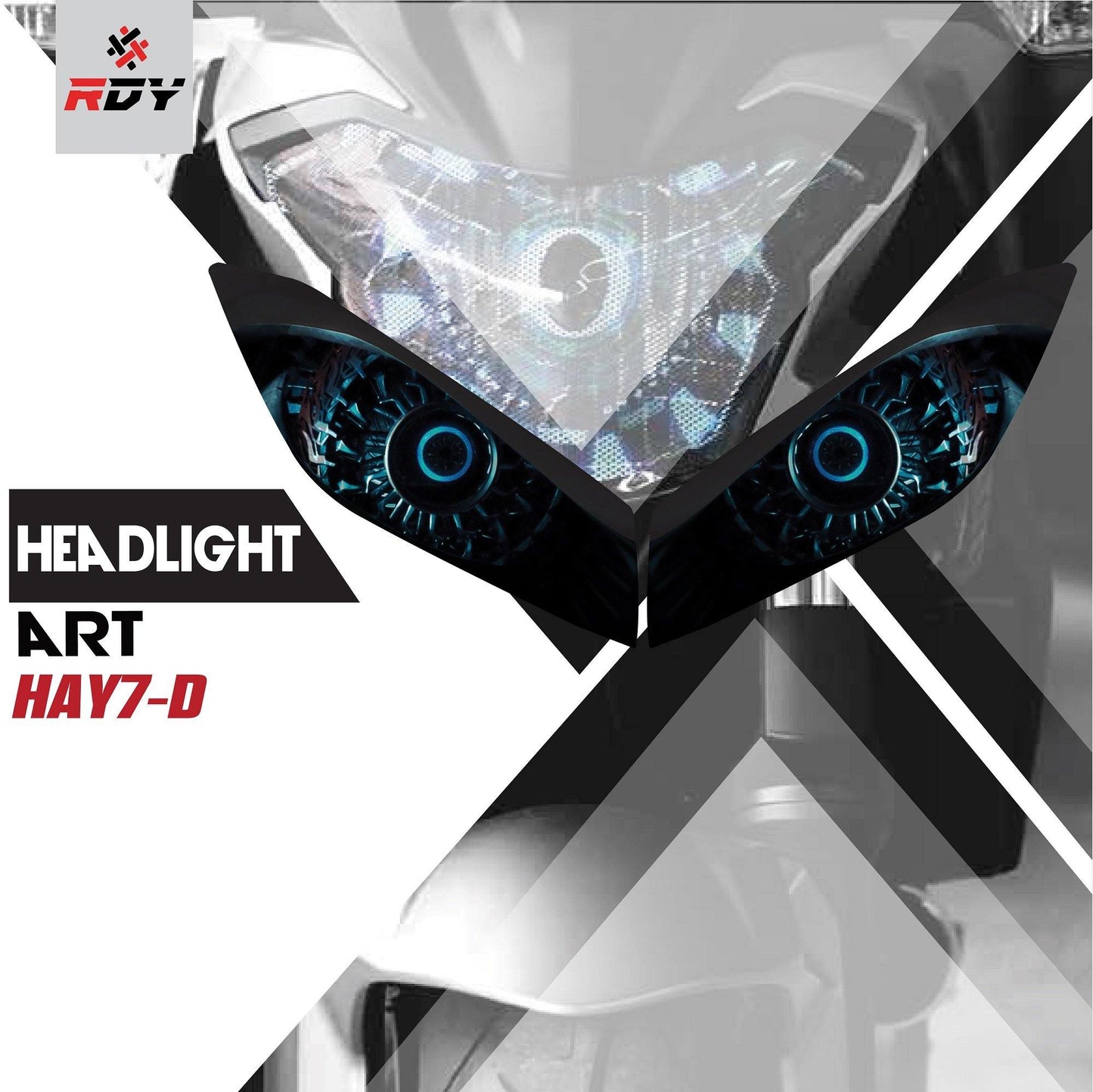 RDY Headlight Art fits for Yamaha MT09 New - Durian Bikers