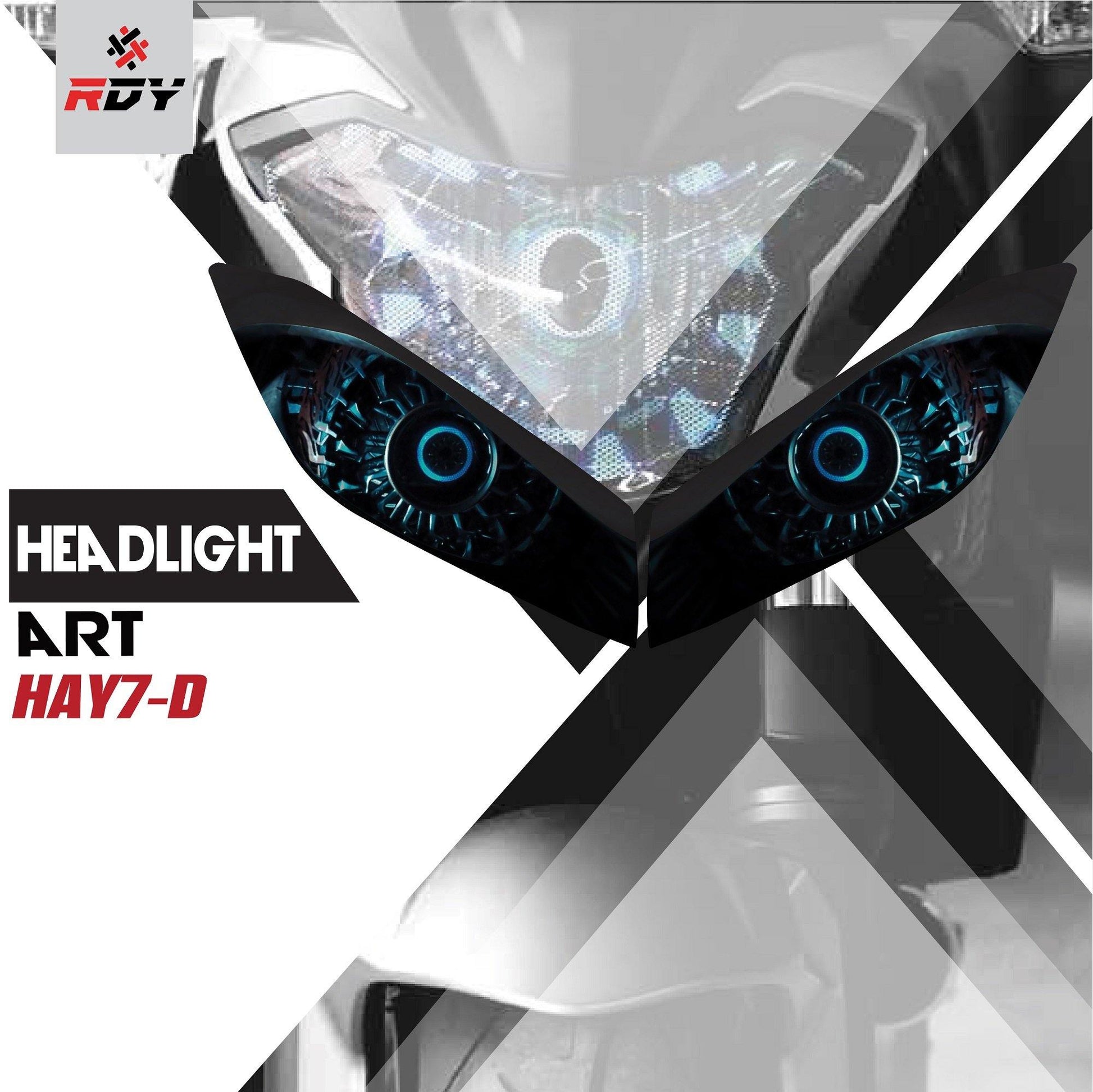 RDY Headlight Art fits for Yamaha MT09 New - Durian Bikers