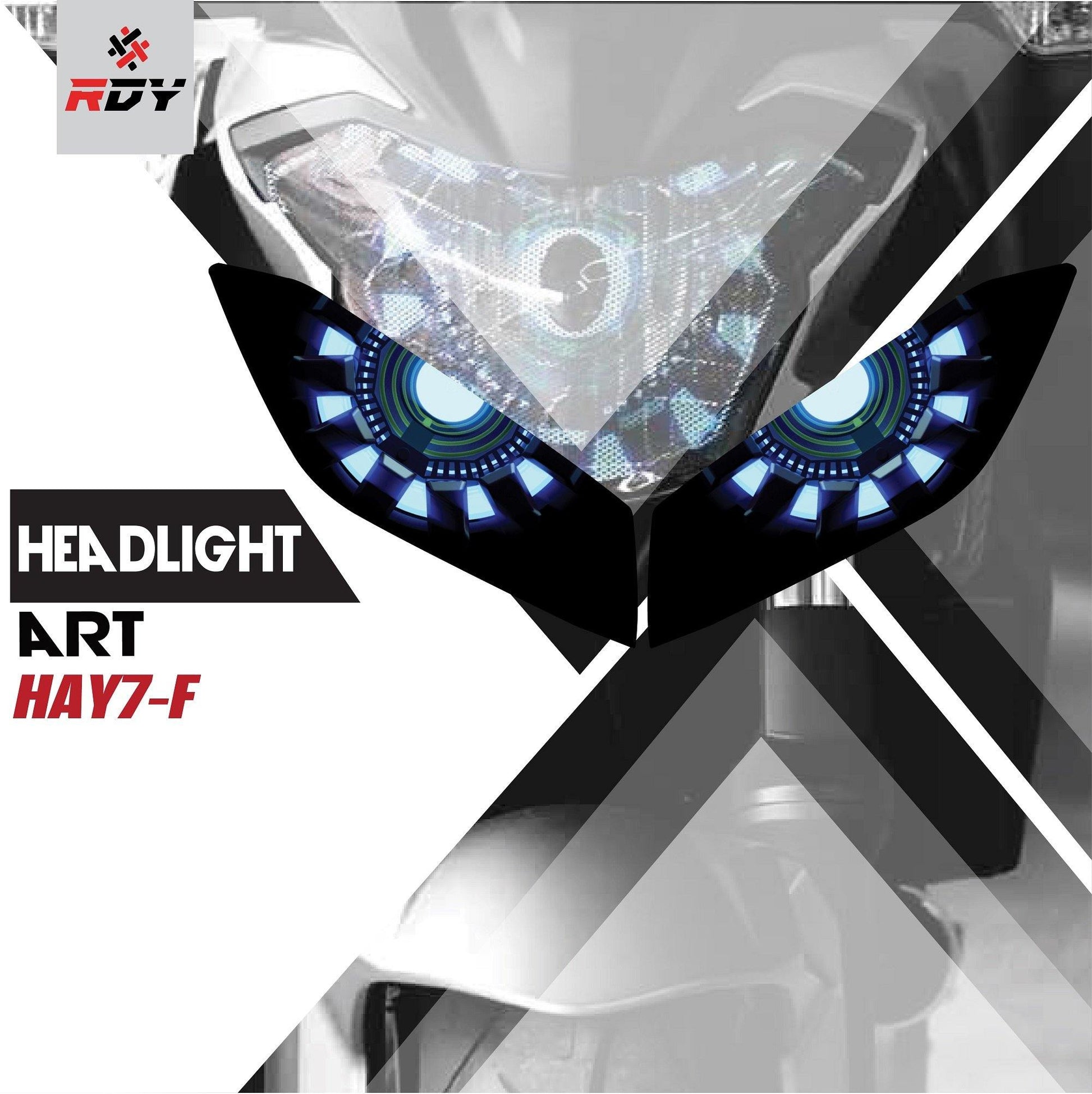 RDY Headlight Art fits for Yamaha MT09 New - Durian Bikers