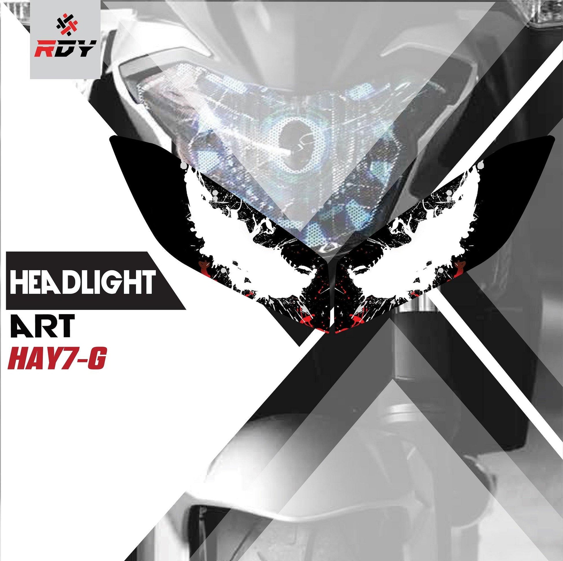 RDY Headlight Art fits for Yamaha MT09 New - Durian Bikers