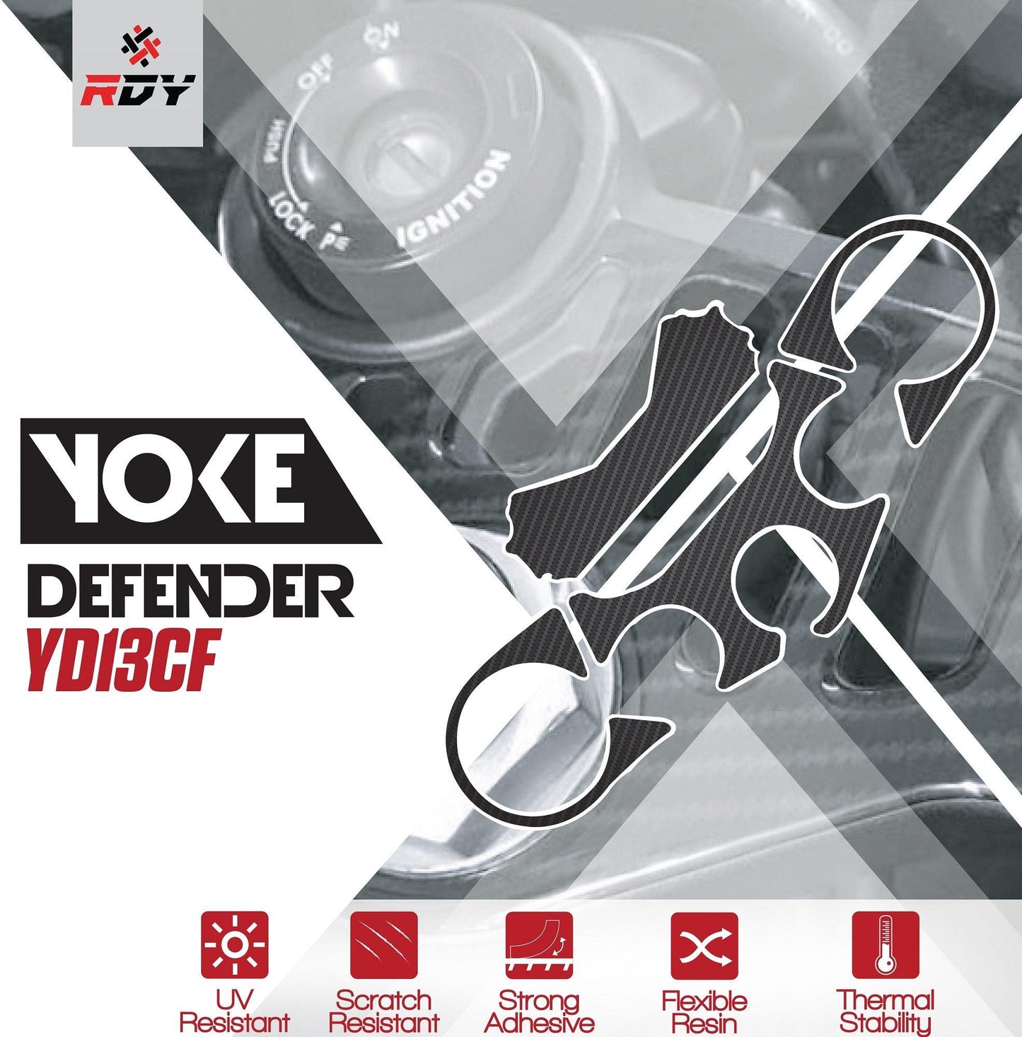 RDY Yoke Defender fits for Ducati Multistrada ('11-'14) - Durian Bikers