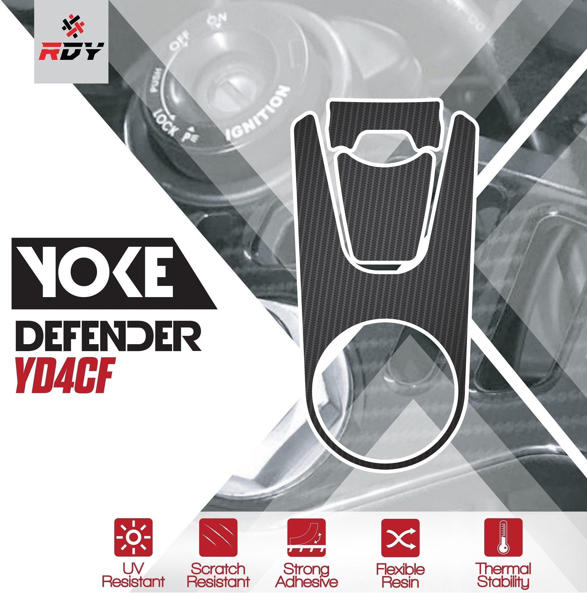 RDY Yoke Defender fits for Ducati Monster 821 ('15-'19) - Durian Bikers