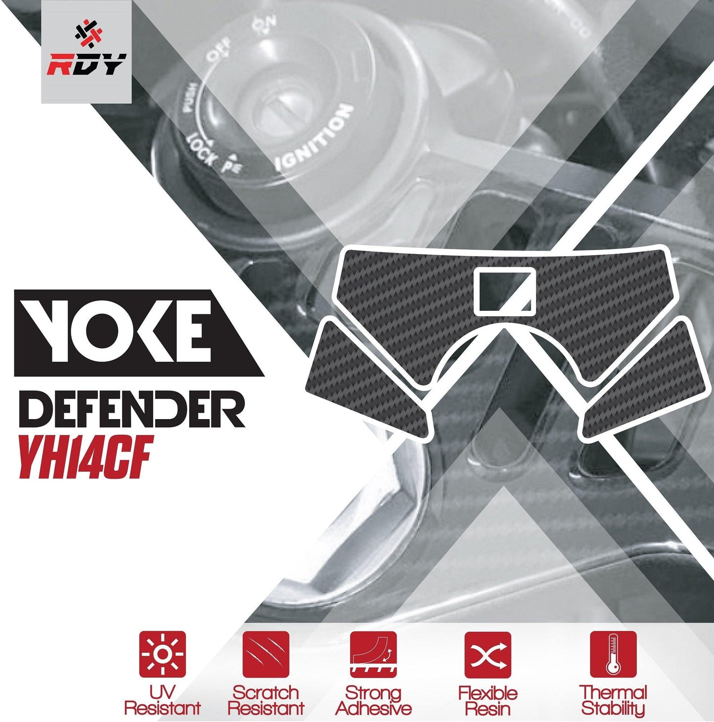 RDY Yoke Defender fits for Honda CBR250 / CBR300 ('10-'16) - Durian Bikers