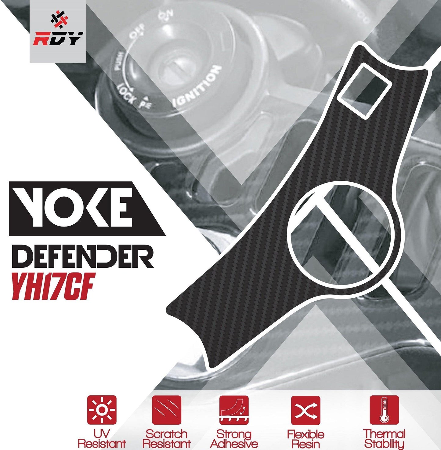 RDY Yoke Defender fits for Honda CBR600 ('99-'02) - Durian Bikers
