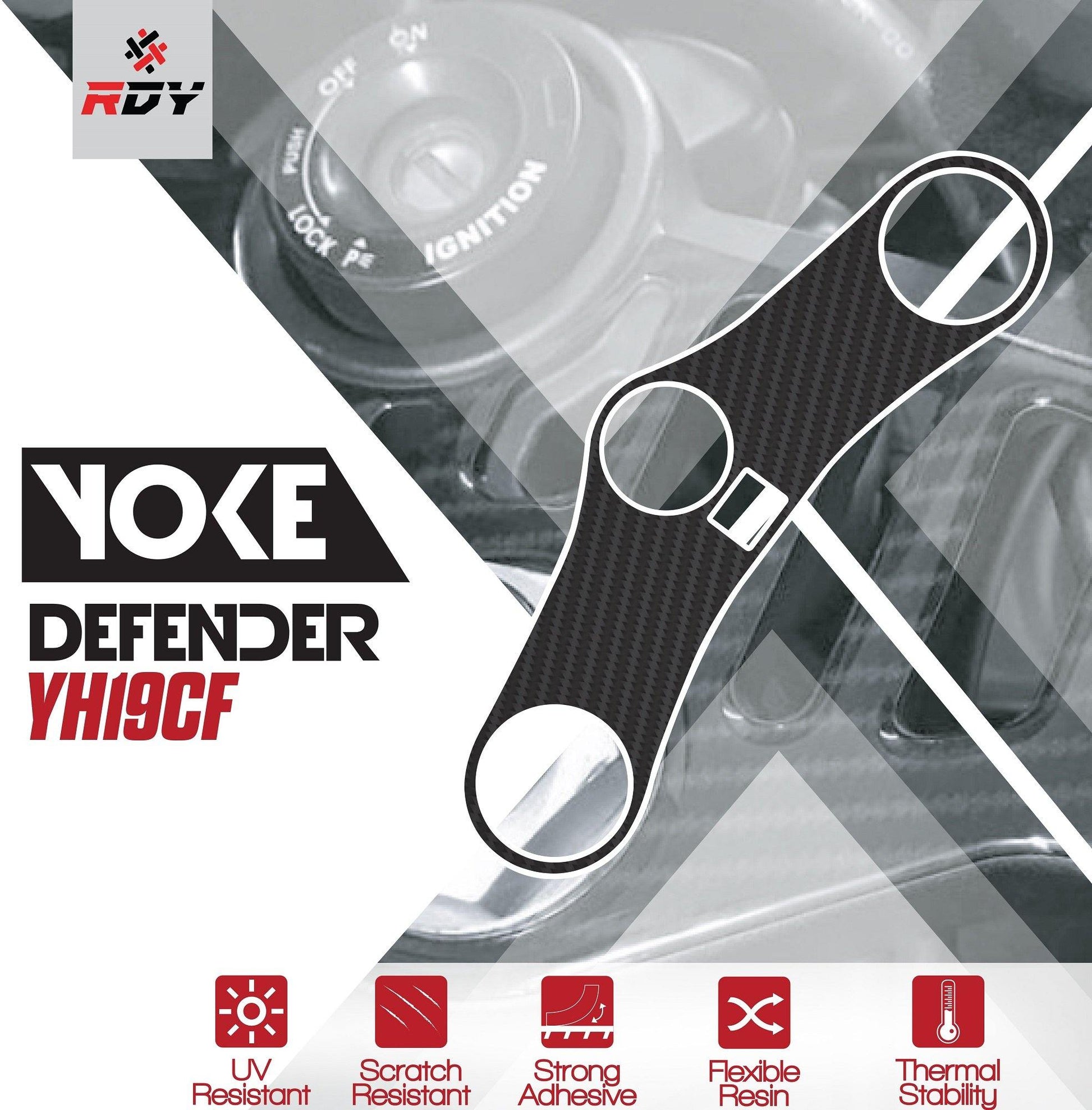 RDY Yoke Defender fits for Honda CBR600 ('05-'06) - Durian Bikers