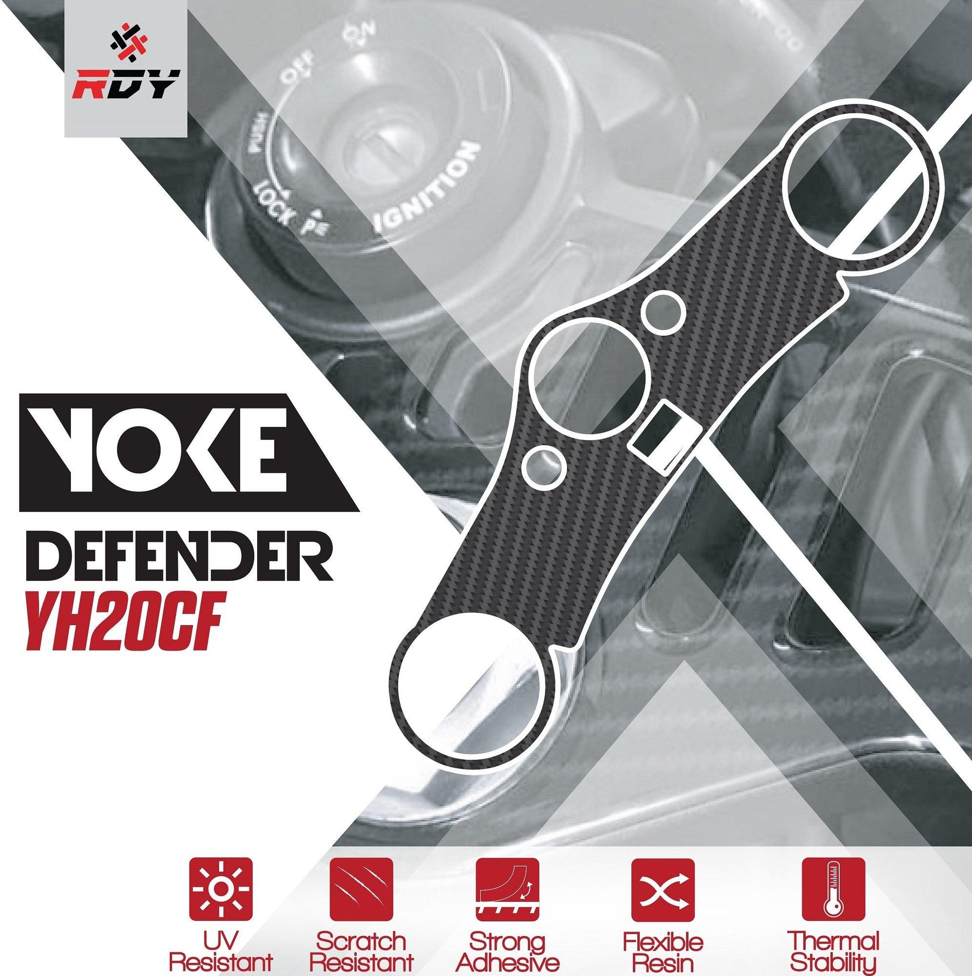RDY Yoke Defender fits for Honda CBR600 ('07-'16) - Durian Bikers