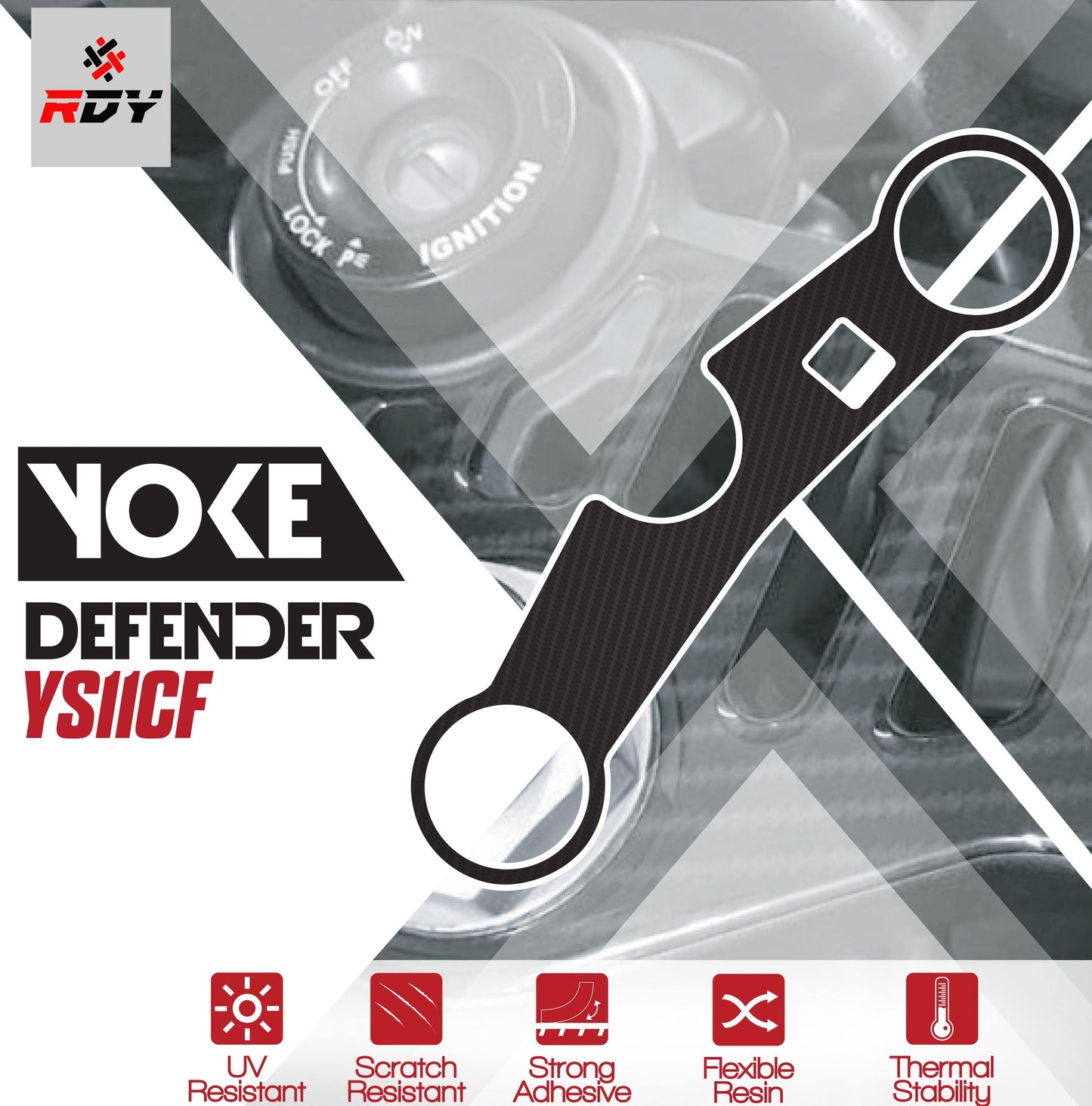 RDY Yoke Defender fits for Suzuki SV1000S ('03-'04) - Durian Bikers