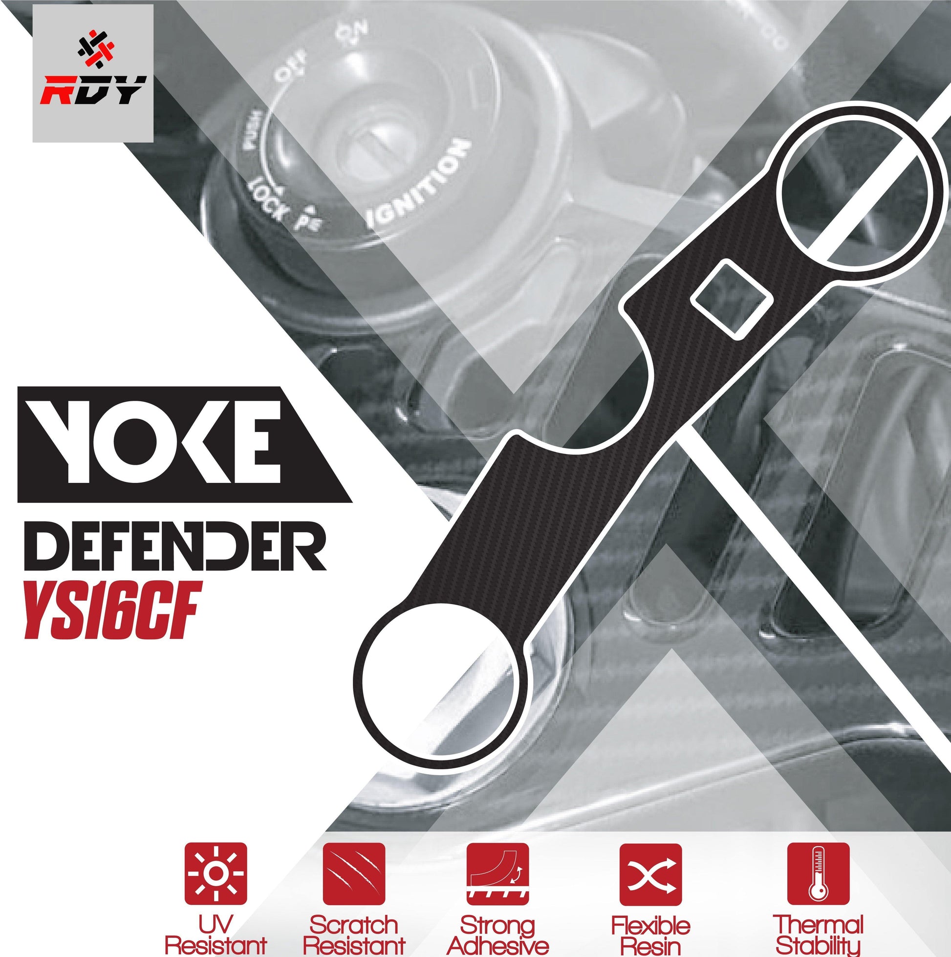 RDY Yoke Defender fits for Suzuki GSX-R 600 ('00-'03) - Durian Bikers