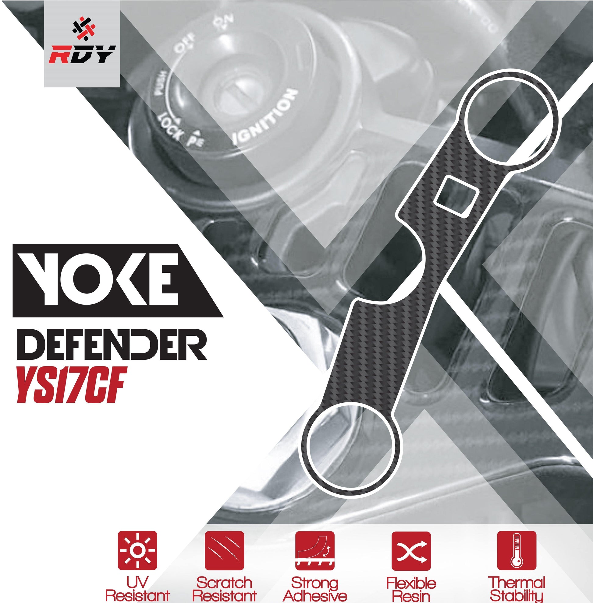 RDY Yoke Defender fits for Suzuki GSX-R 600 ('04-'05) - Durian Bikers