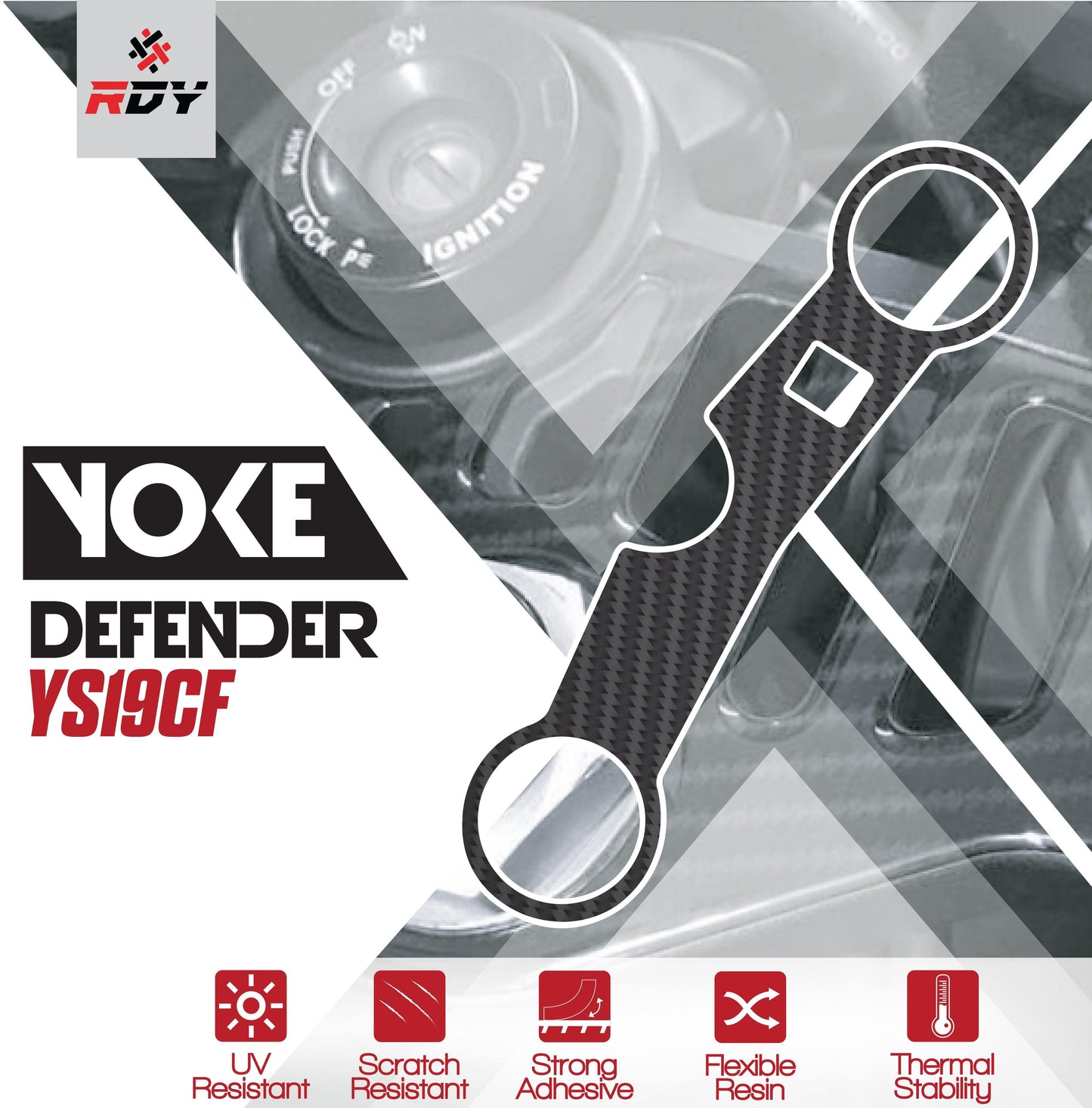 RDY Yoke Defender fits for Suzuki GSX-R 750 ('00-'03) - Durian Bikers