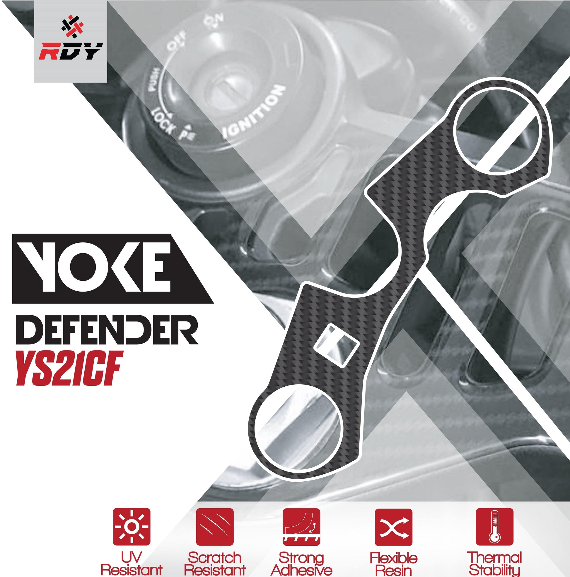 RDY Yoke Defender fits for Suzuki GSX-R600 / GSX750 ('06-'16) - Durian Bikers