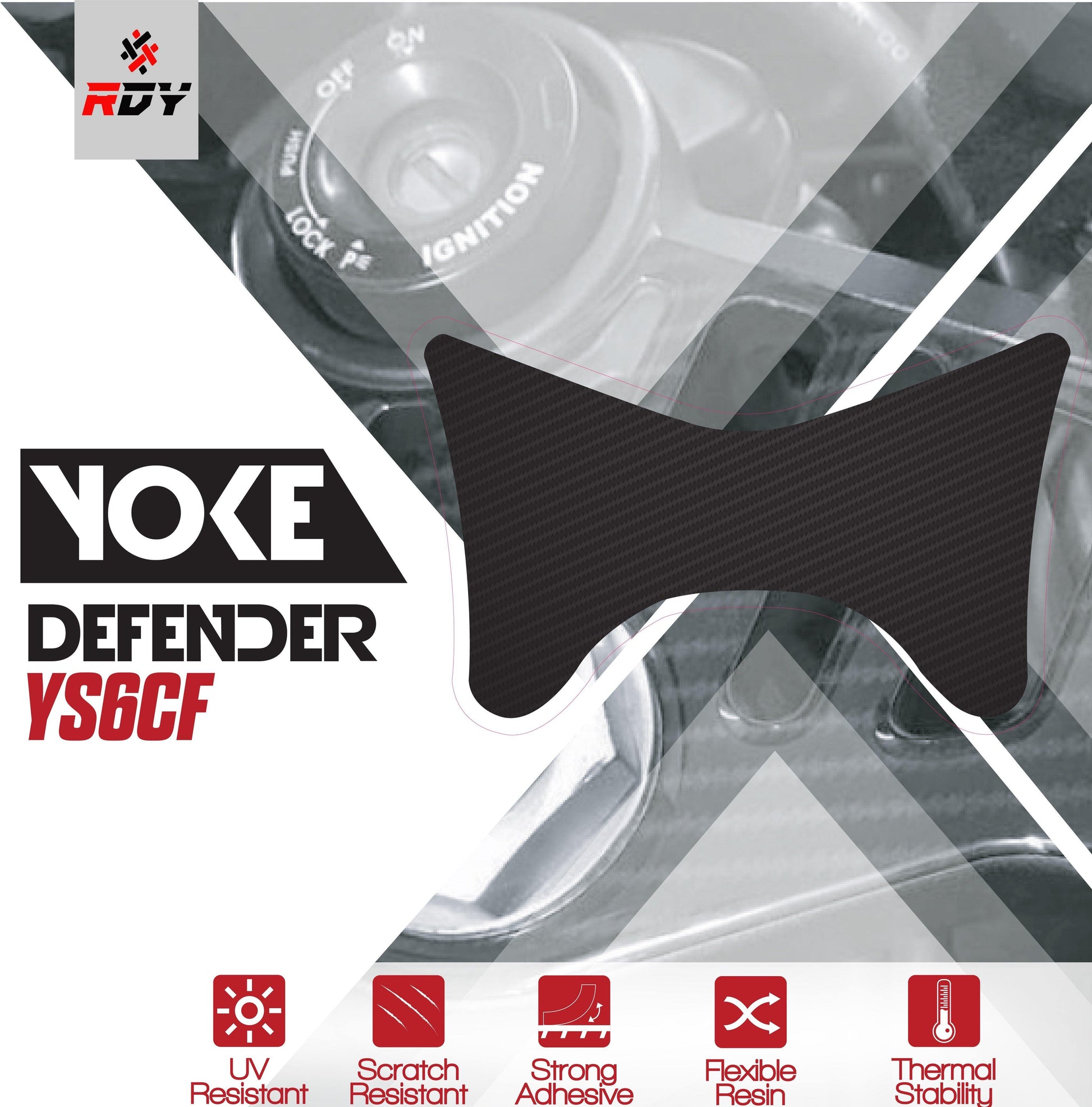 RDY Yoke Defender fits for Suzuki Bandit 650S / 1260S ('07-'10) - Durian Bikers