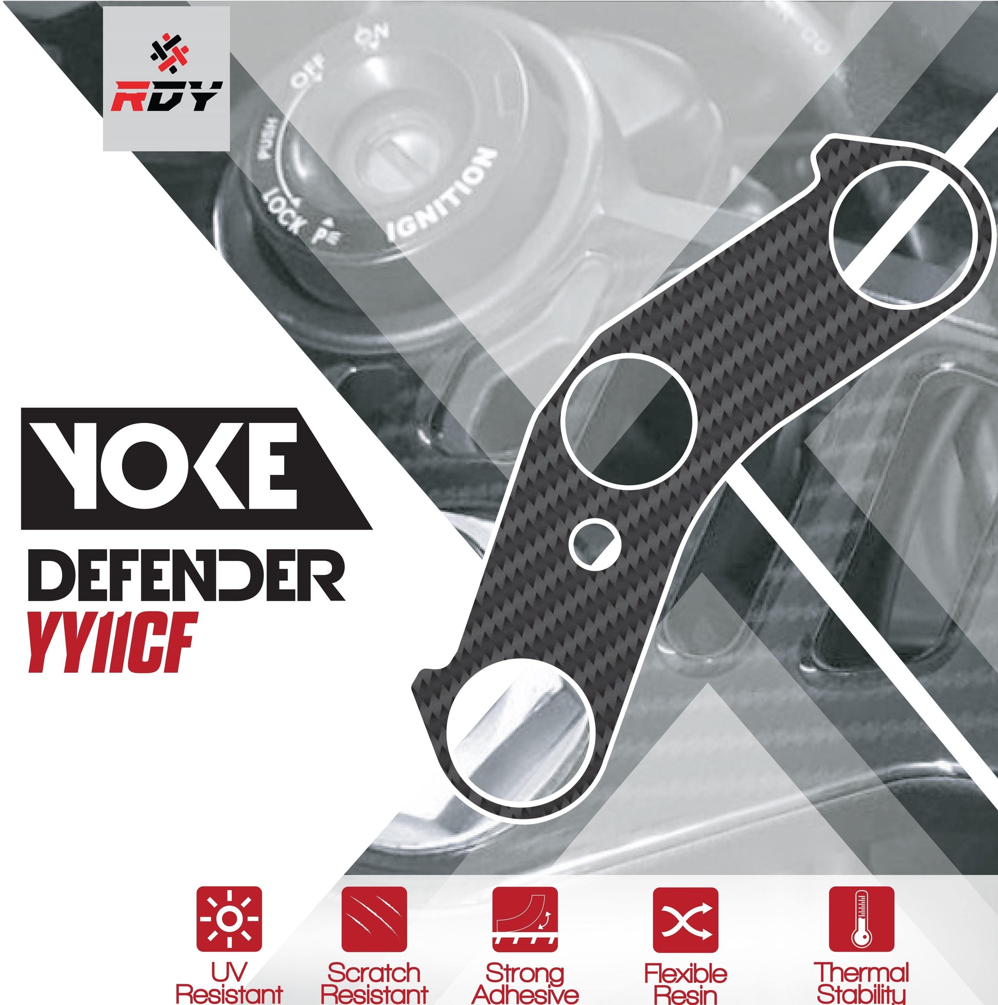 RDY Yoke Defender fits for Yamaha R1 (-'01) - Durian Bikers