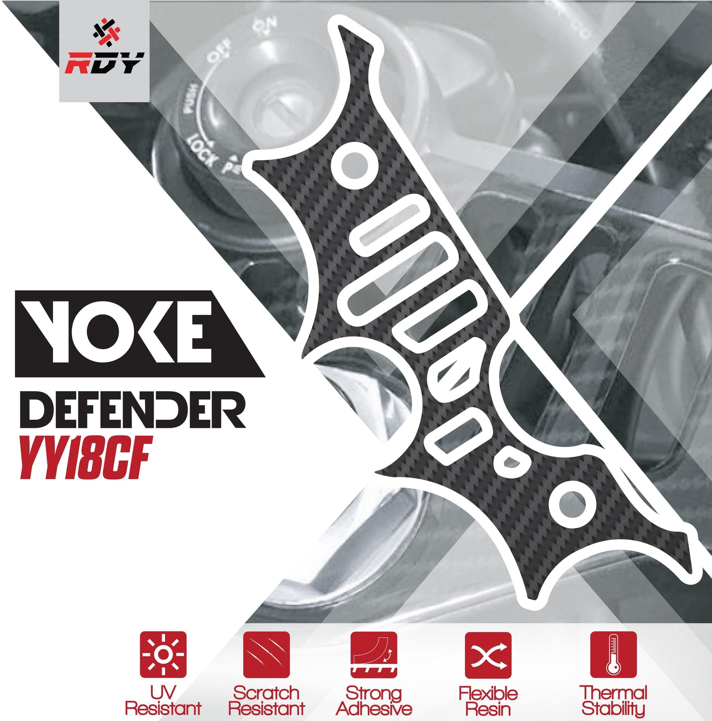 RDY Yoke Defender fits for Yamaha R1 ('15-'17) - Durian Bikers