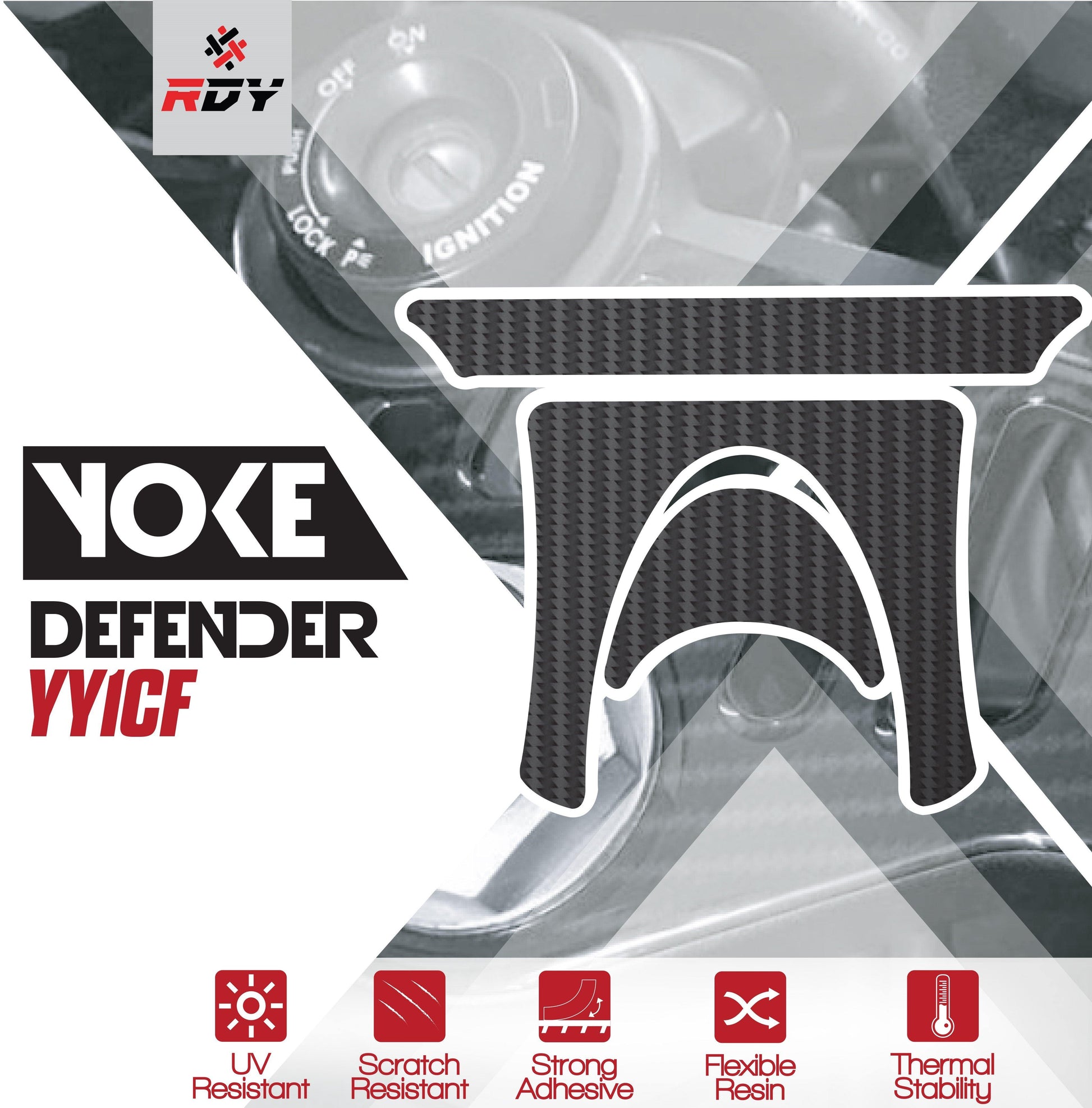 RDY Yoke Defender fits for Yamaha FZ6 / FZ6S ('05-'06) - Durian Bikers