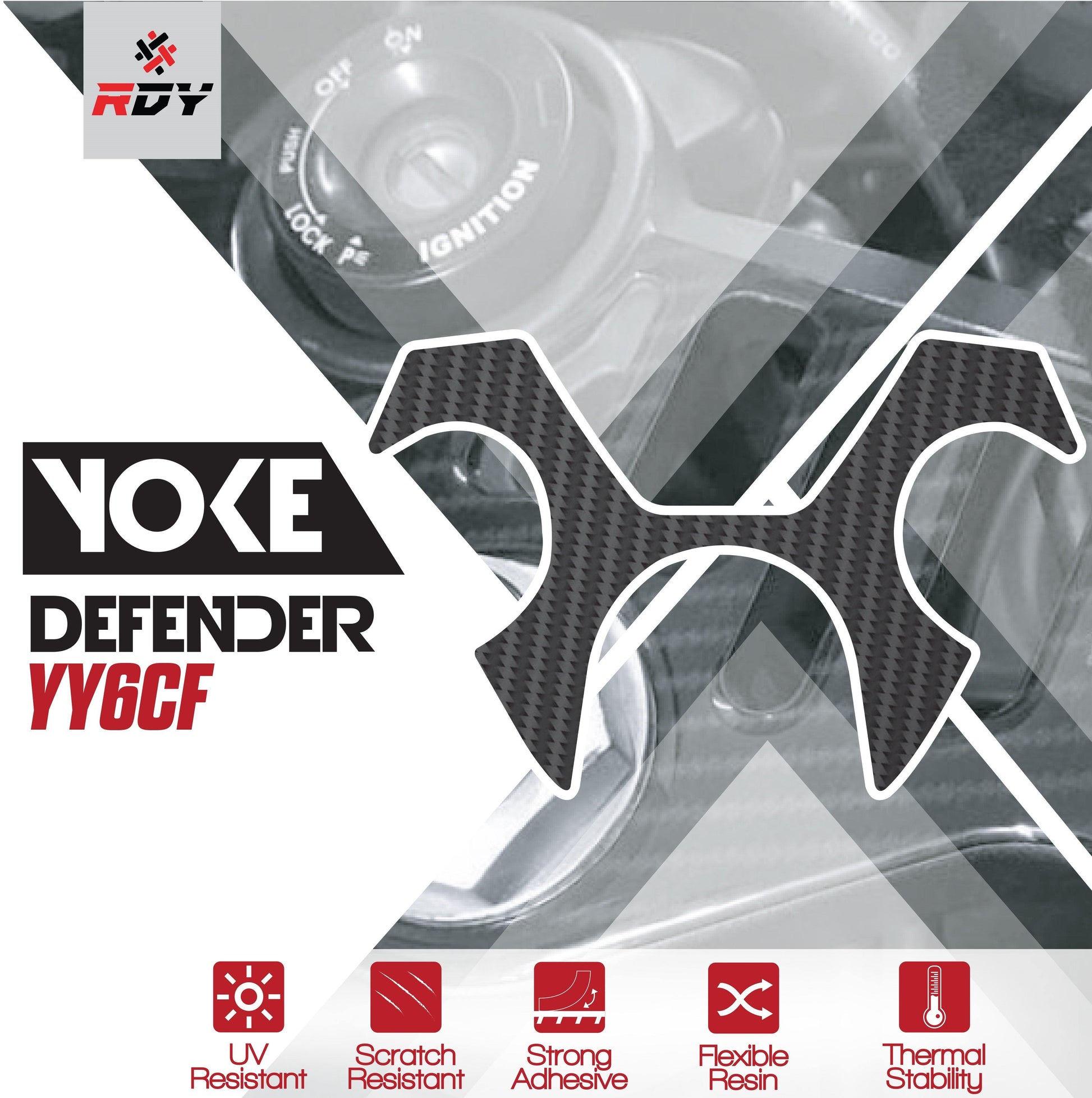 RDY Yoke Defender fits for Yamaha XJ6F & Diversion ('08-'18) - Durian Bikers