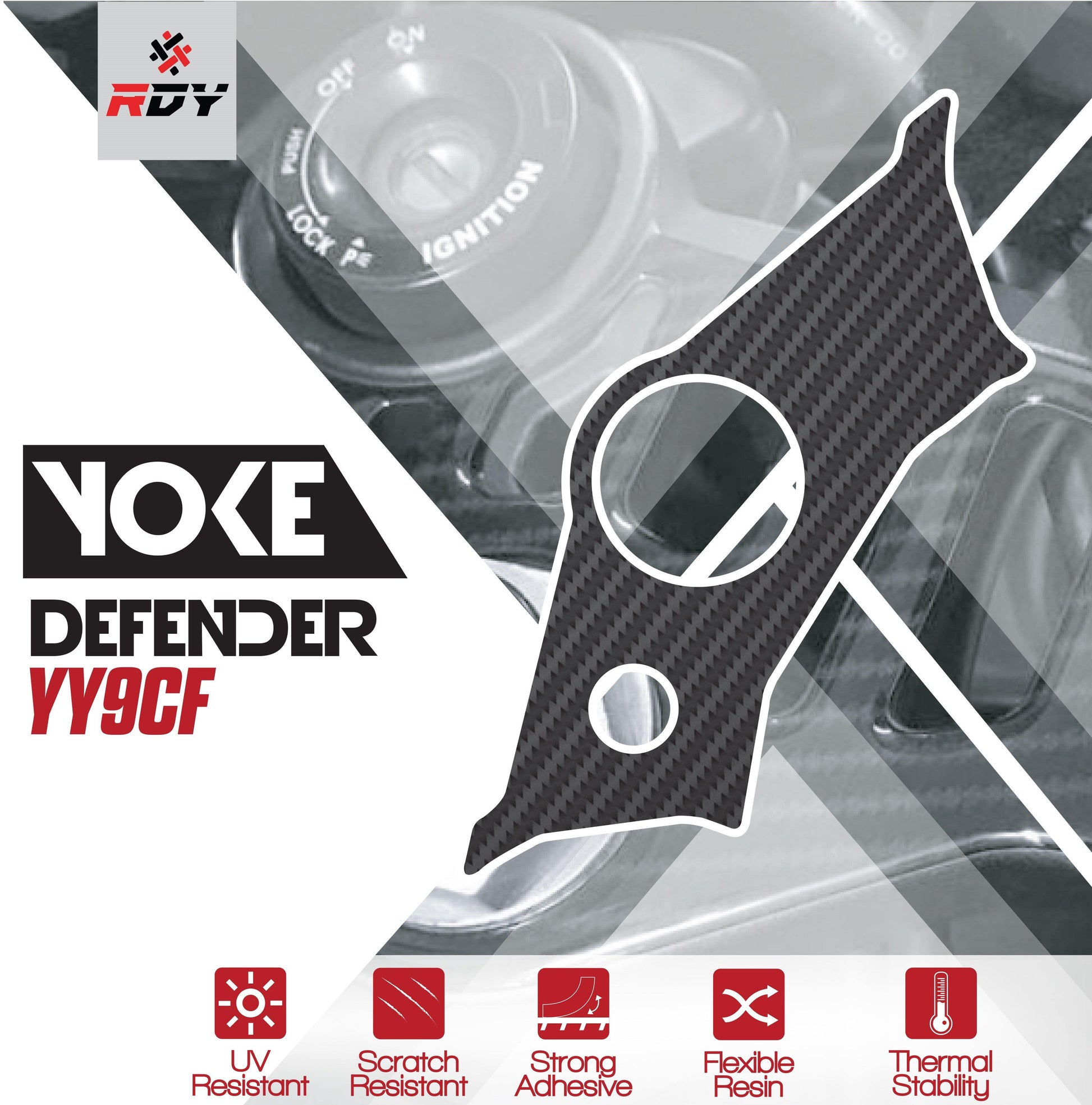 RDY Yoke Defender fits for Yamaha R6 ('04-'05) - Durian Bikers