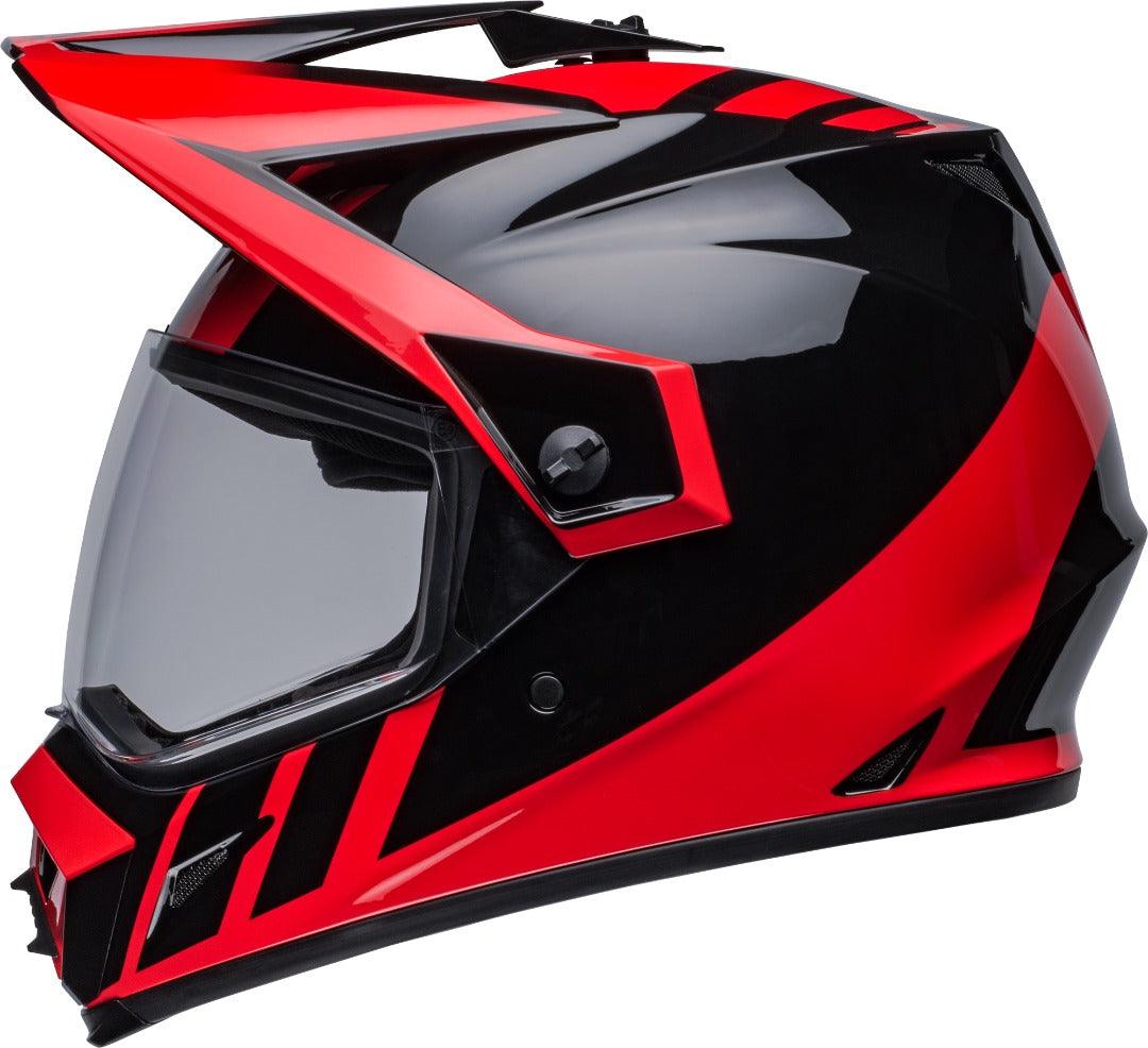 Bell MX-9 Adventure MIPS (Dash Black/ Red) - Durian Bikers