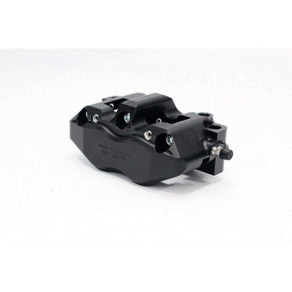 HEL Performance 4 Piston Radial Brake Calipers Kit (108mm Black) - Durian Bikers