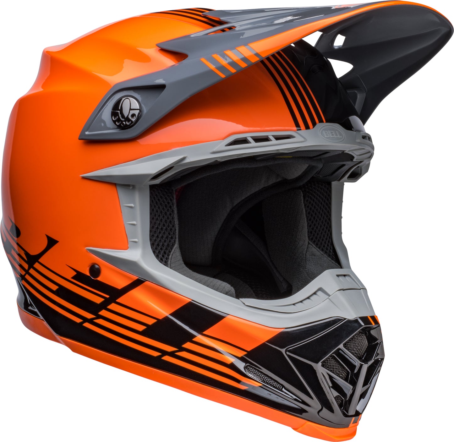 Bell Helmet Moto-9 Mips (Louver Black/Orange)