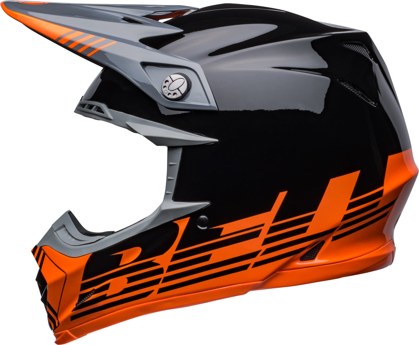 Bell Helmet Moto-9 Mips (Louver Black/Orange)