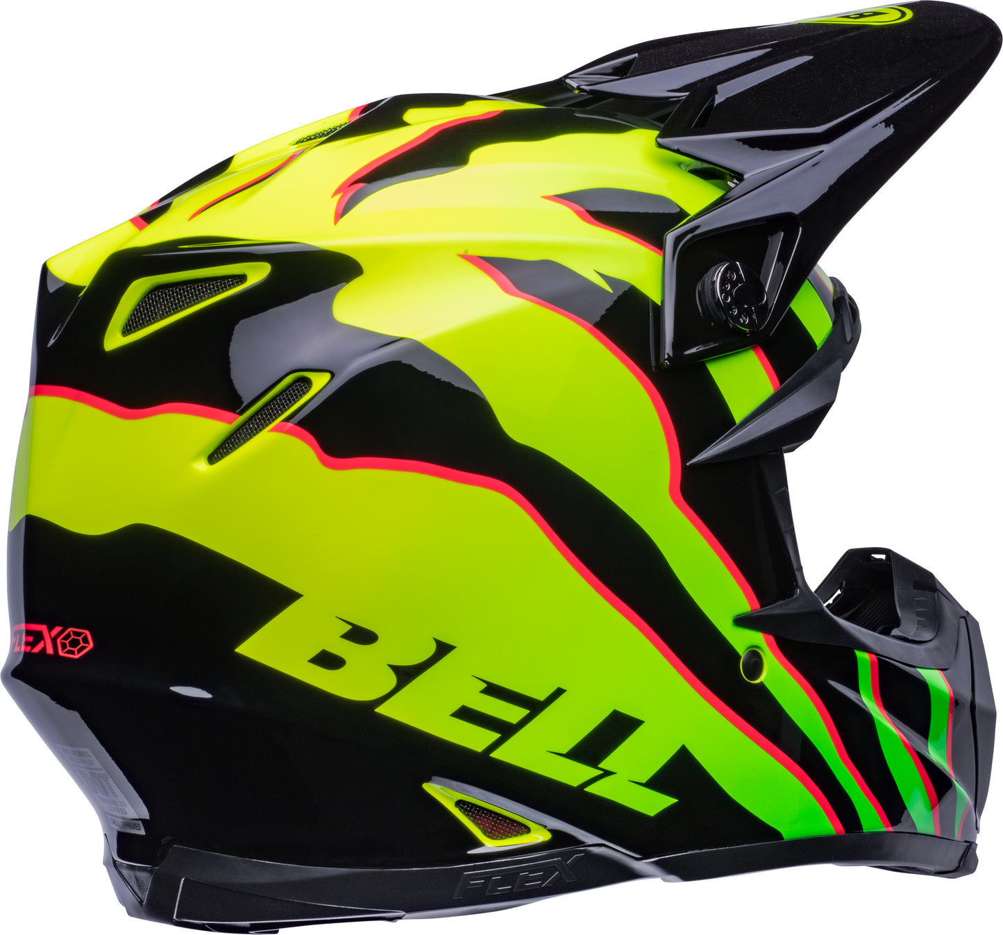 Bell Helmet Moto-9S Flex (Claw Black/Green)