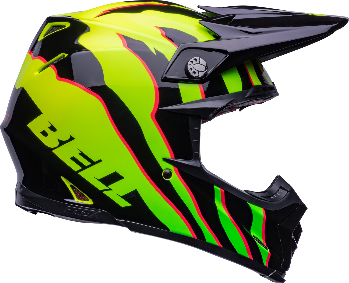 Bell Helmet Moto-9S Flex (Claw Black/Green)