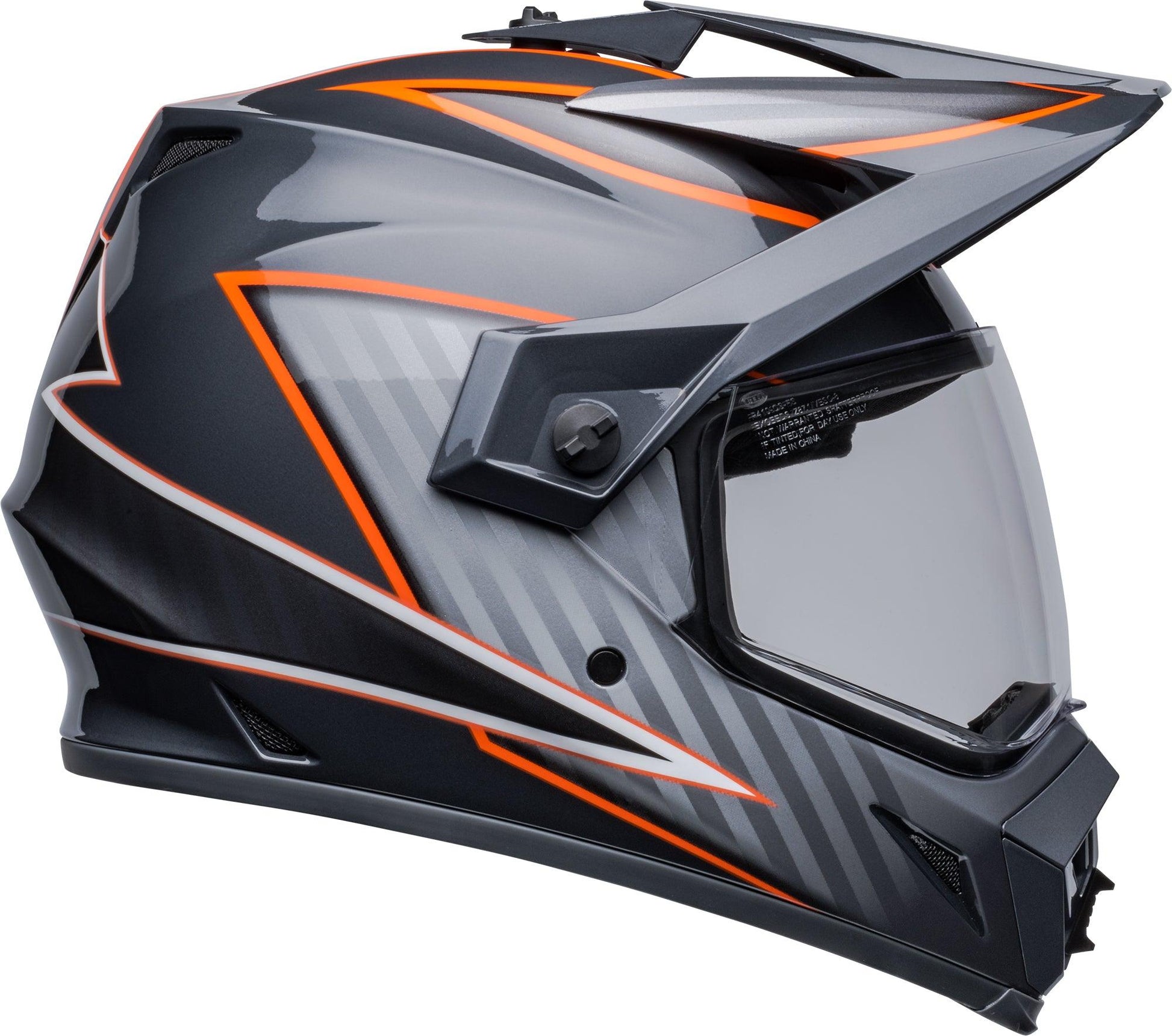 Bell MX-9 Adventure MIPS (Dalton Gloss Black/Orange) (PRE-ORDER) - Durian Bikers