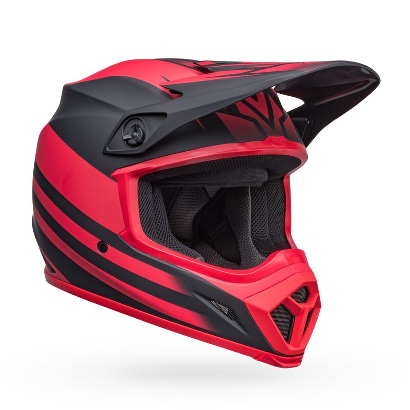 Bell Helmet MX-9 Mips (Disrupt Matte Black/Red)