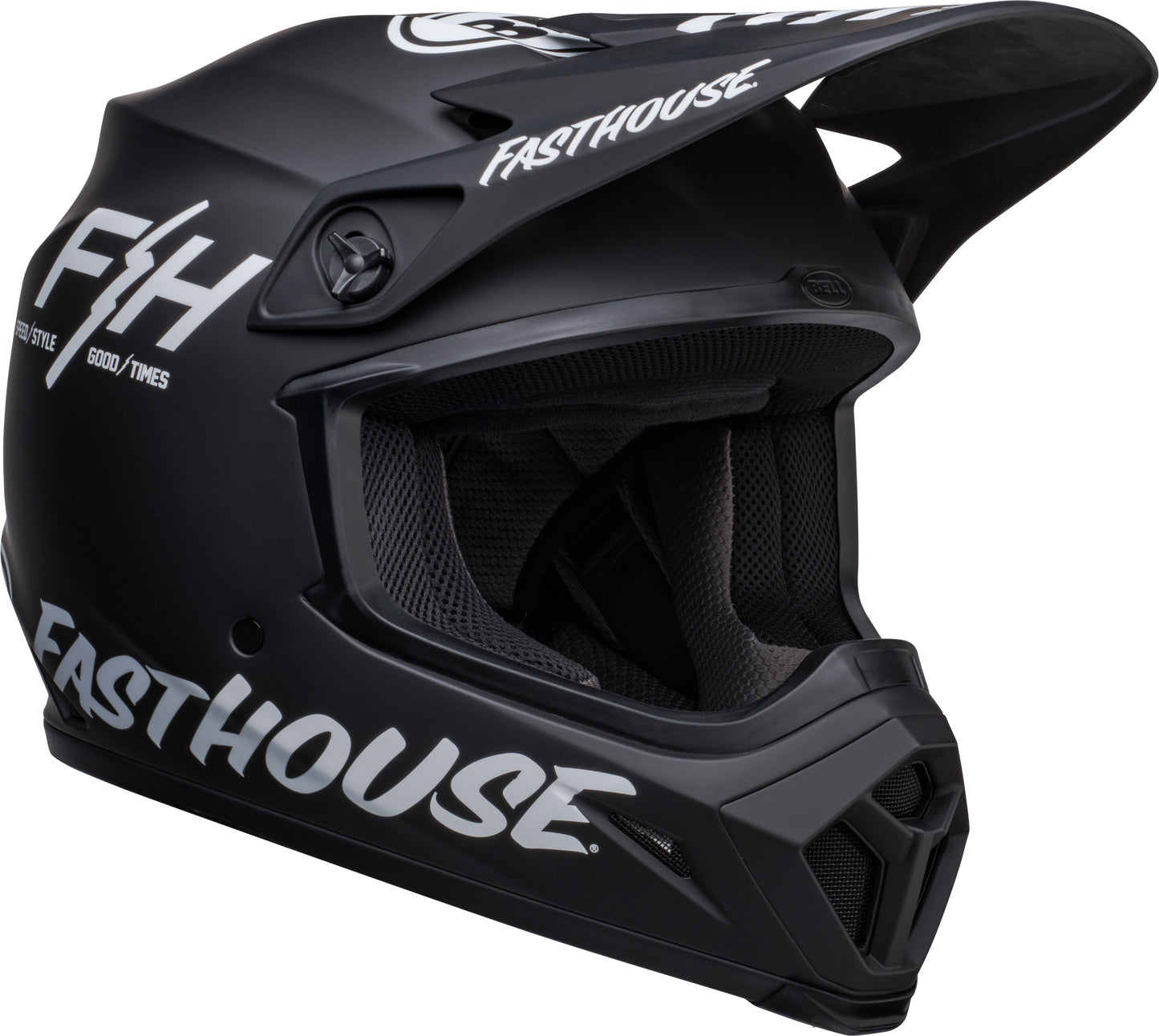 Bell Helmet MX-9 Mips (FH Prospect Matte Black/White)