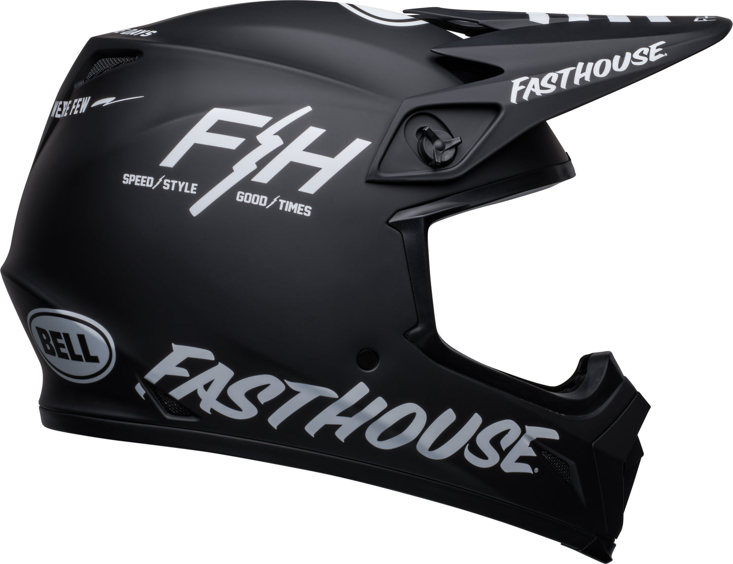 Bell Helmet MX-9 Mips (FH Prospect Matte Black/White)