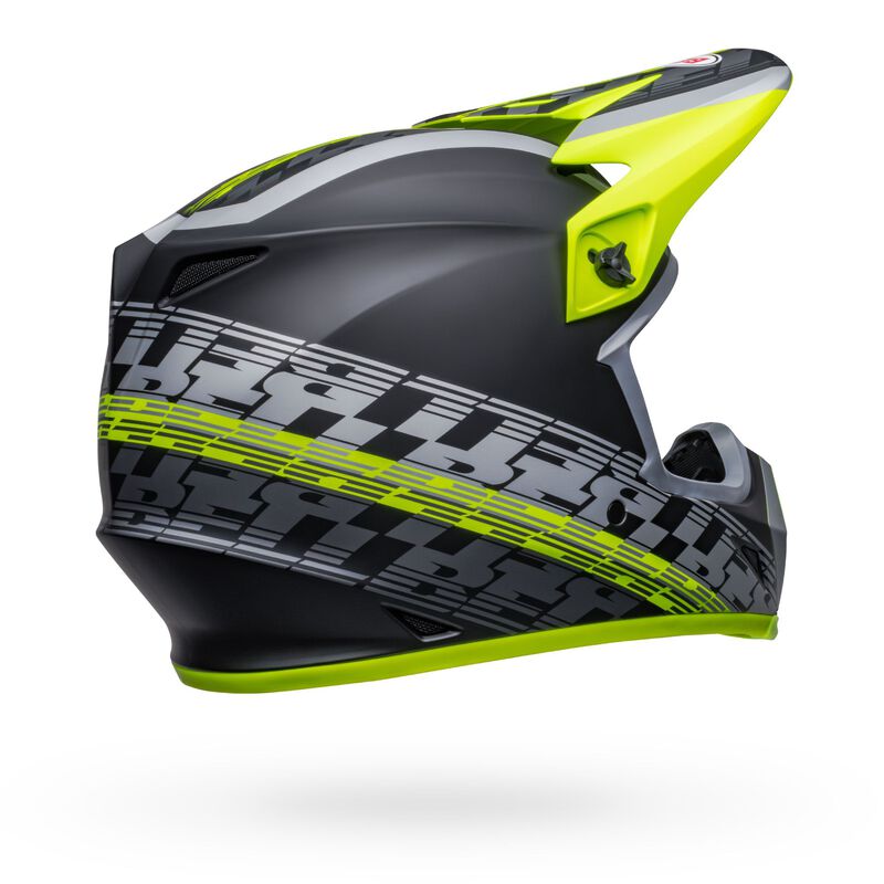 Bell Helmet MX-9 Mips (Offset Matte Black/Hi-Viz)