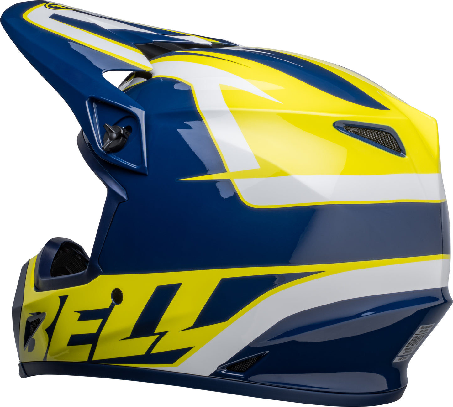 Bell Helmet MX-9 Mips (Spark Blue/Yellow)