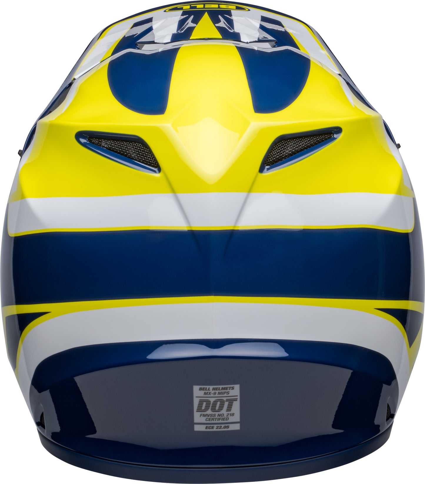 Bell Helmet MX-9 Mips (Spark Blue/Yellow)
