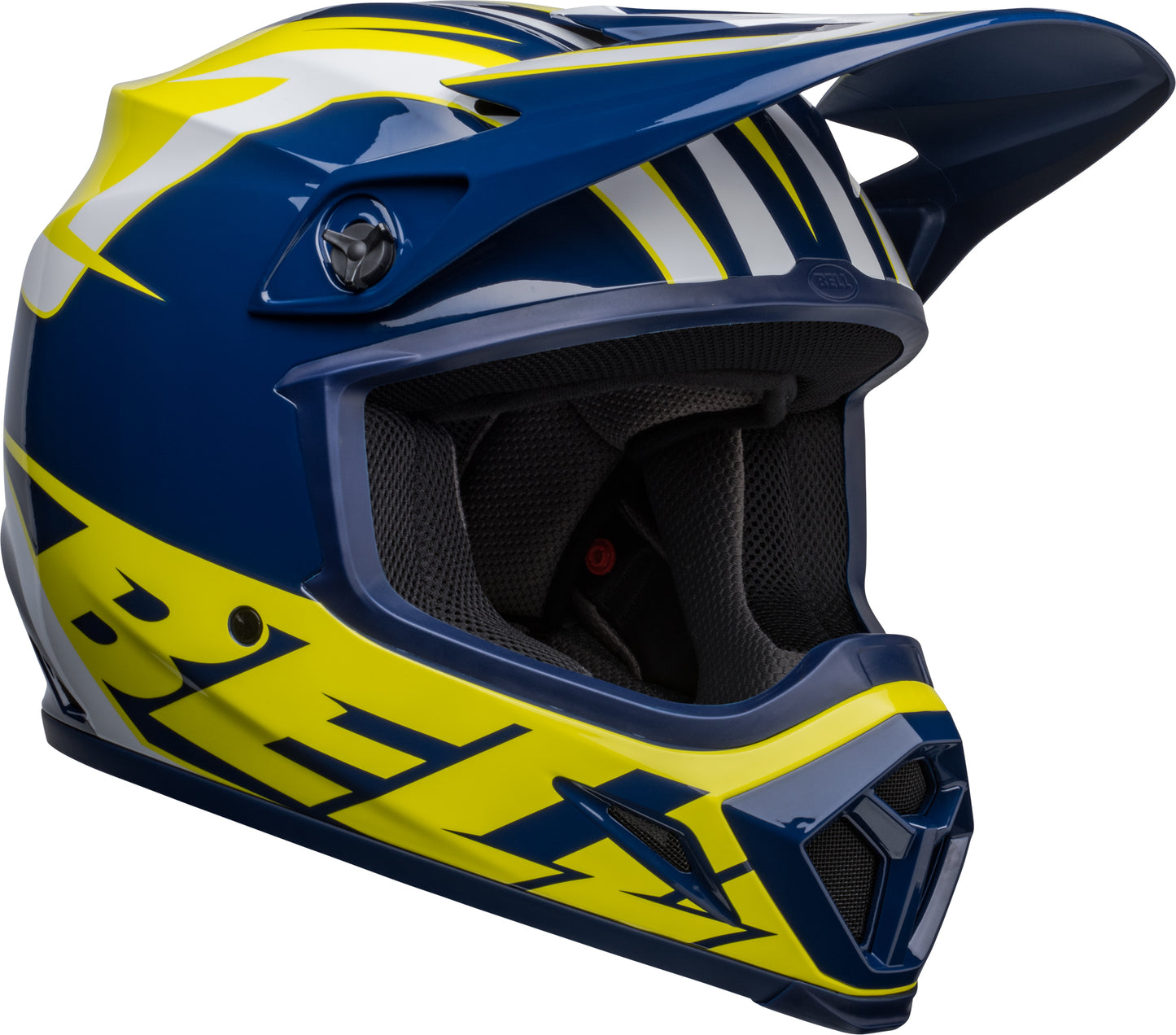 Bell Helmet MX-9 Mips (Spark Blue/Yellow)
