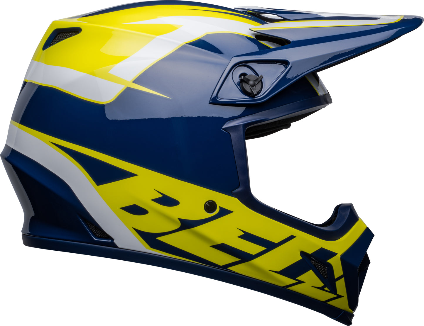 Bell Helmet MX-9 Mips (Spark Blue/Yellow)