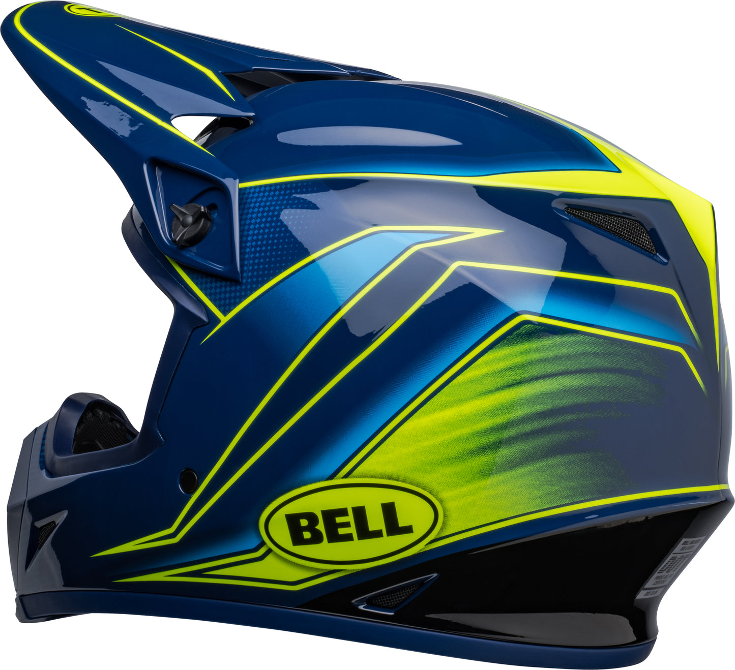 Bell Helmet MX-9 Mips (Zone Navy/Retina)