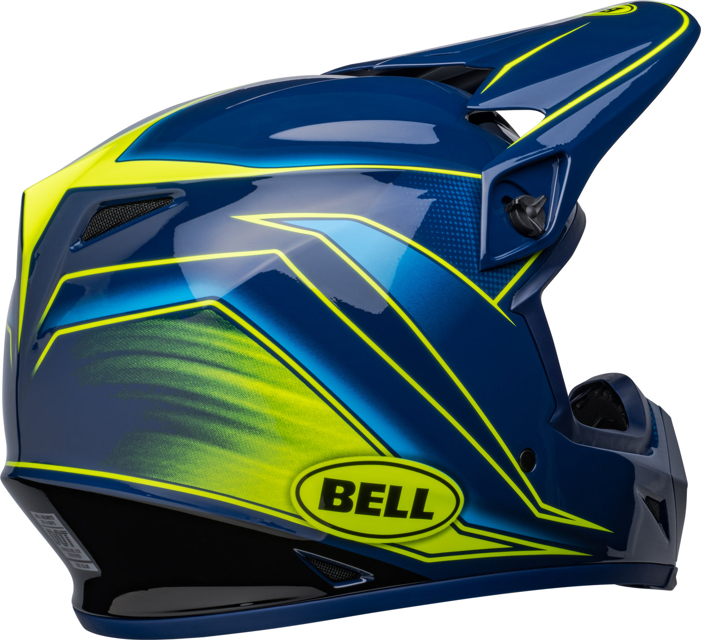 Bell Helmet MX-9 Mips (Zone Navy/Retina)