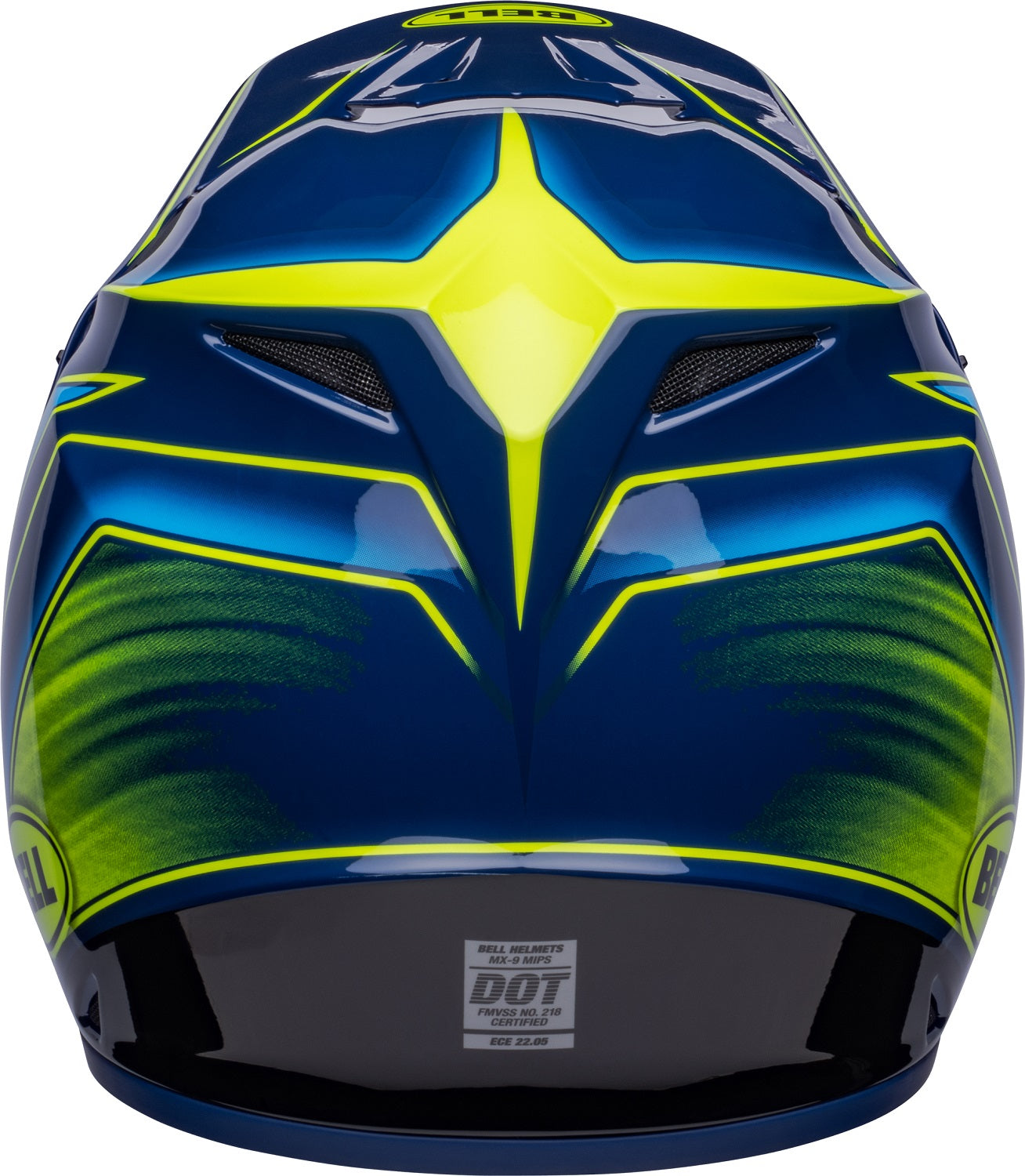 Bell Helmet MX-9 Mips (Zone Navy/Retina)