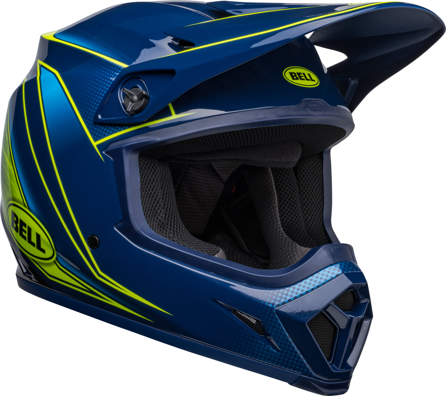 Bell Helmet MX-9 Mips (Zone Navy/Retina)